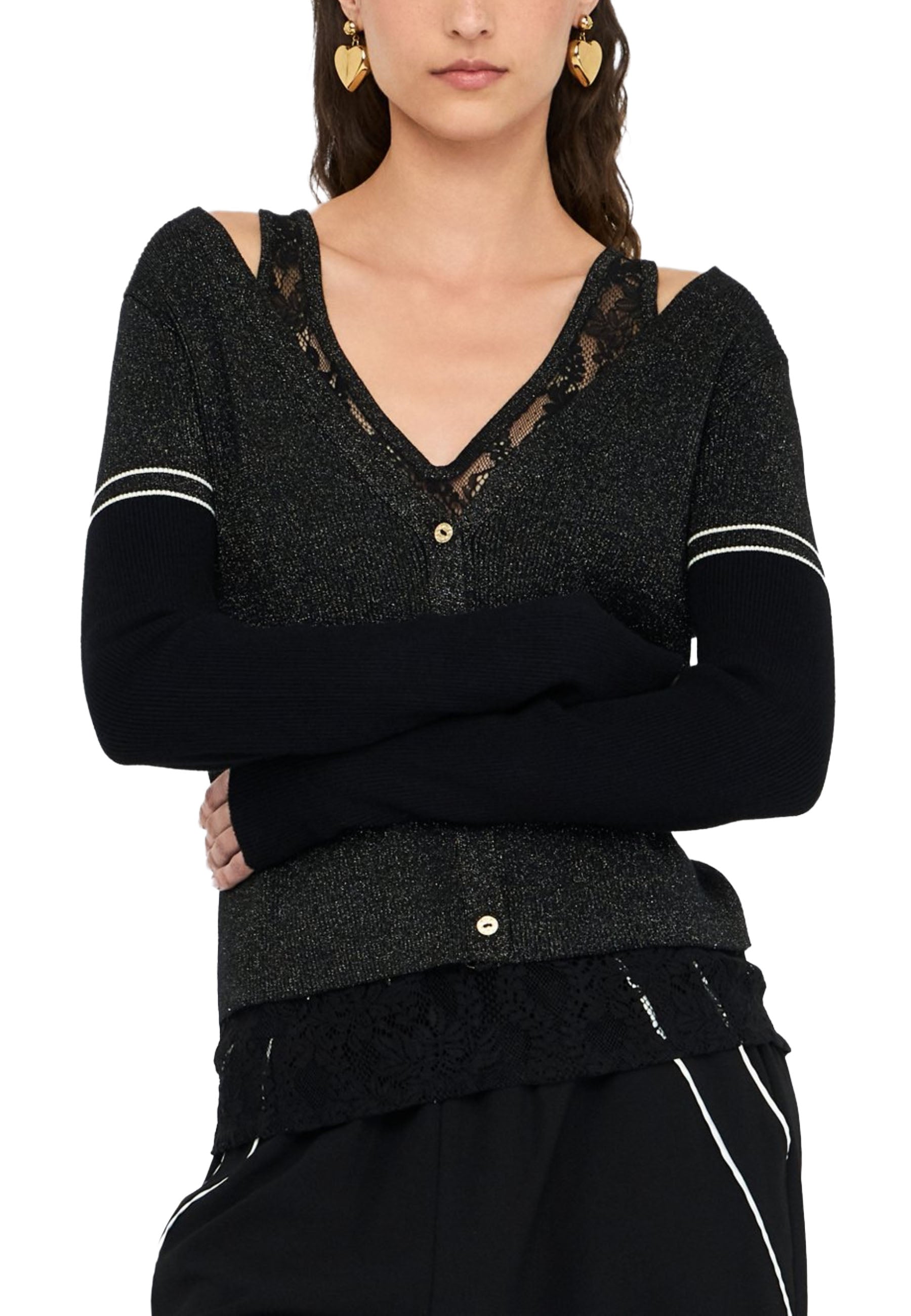 Cardigan Nero Liu-jo