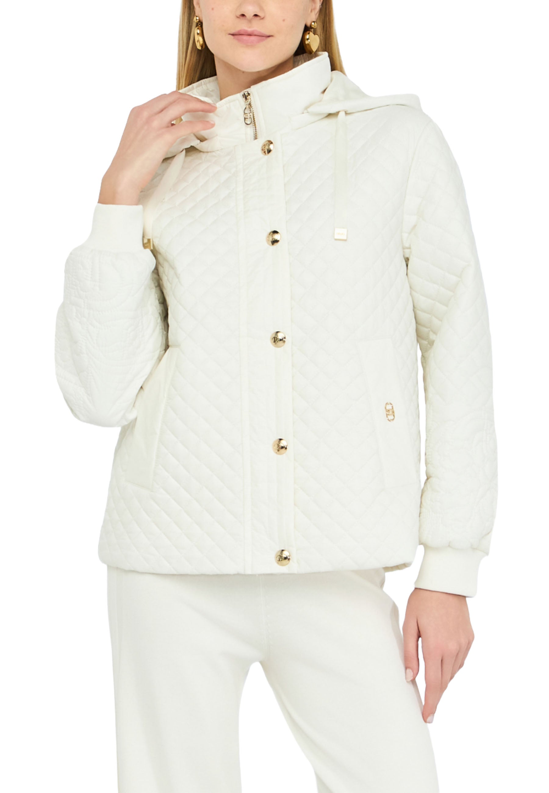 Piumini Bianco Liu-jo