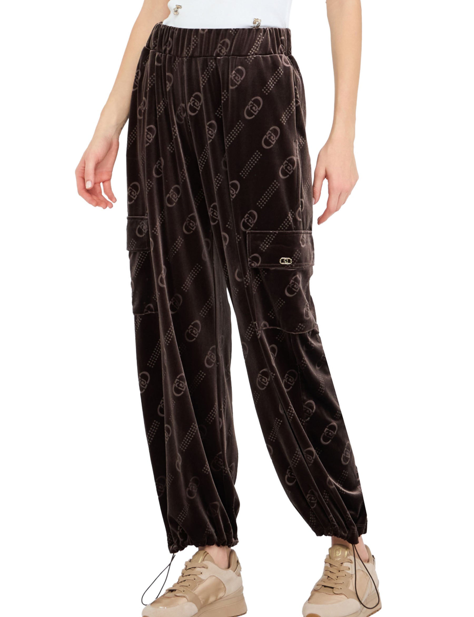 Pantaloni sportivi Marrone Liu-jo