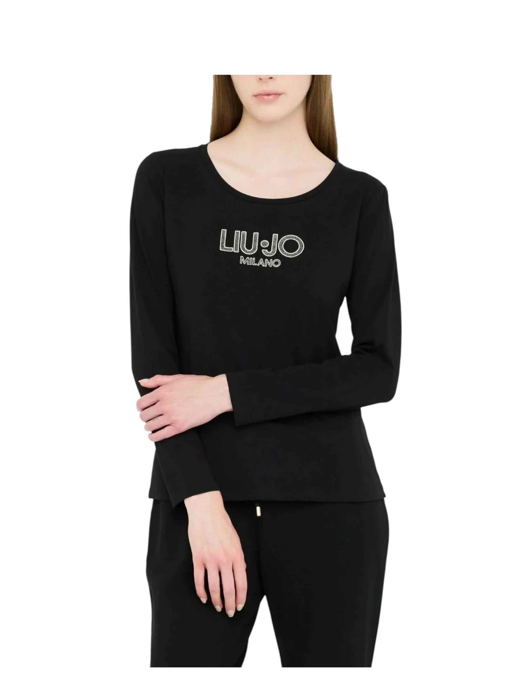 T-shirt Nero Liu-jo