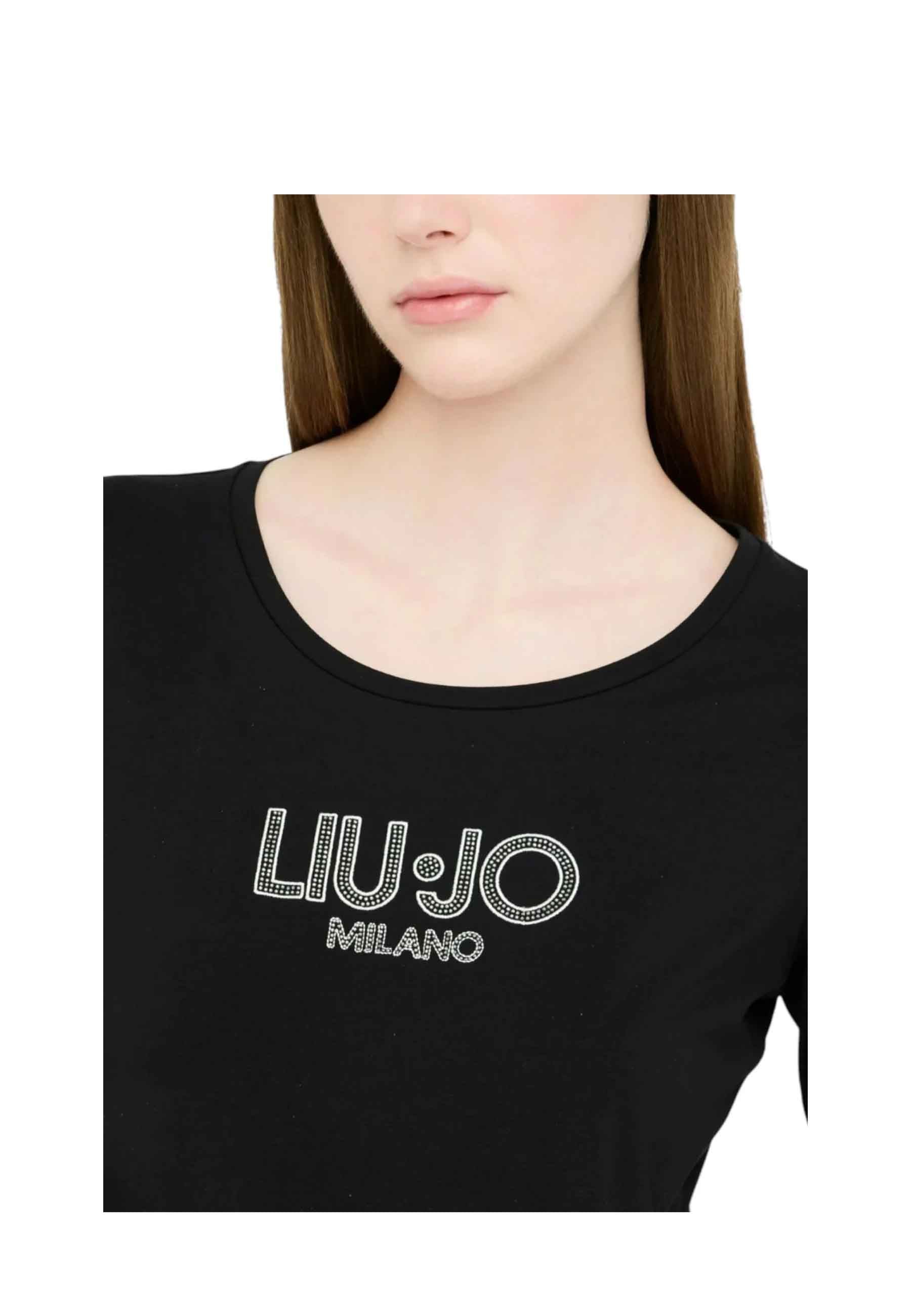 T-shirt Nero Liu-jo