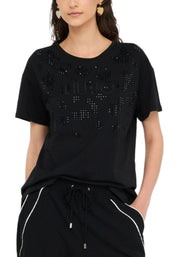 T-shirt Nero Liu-jo