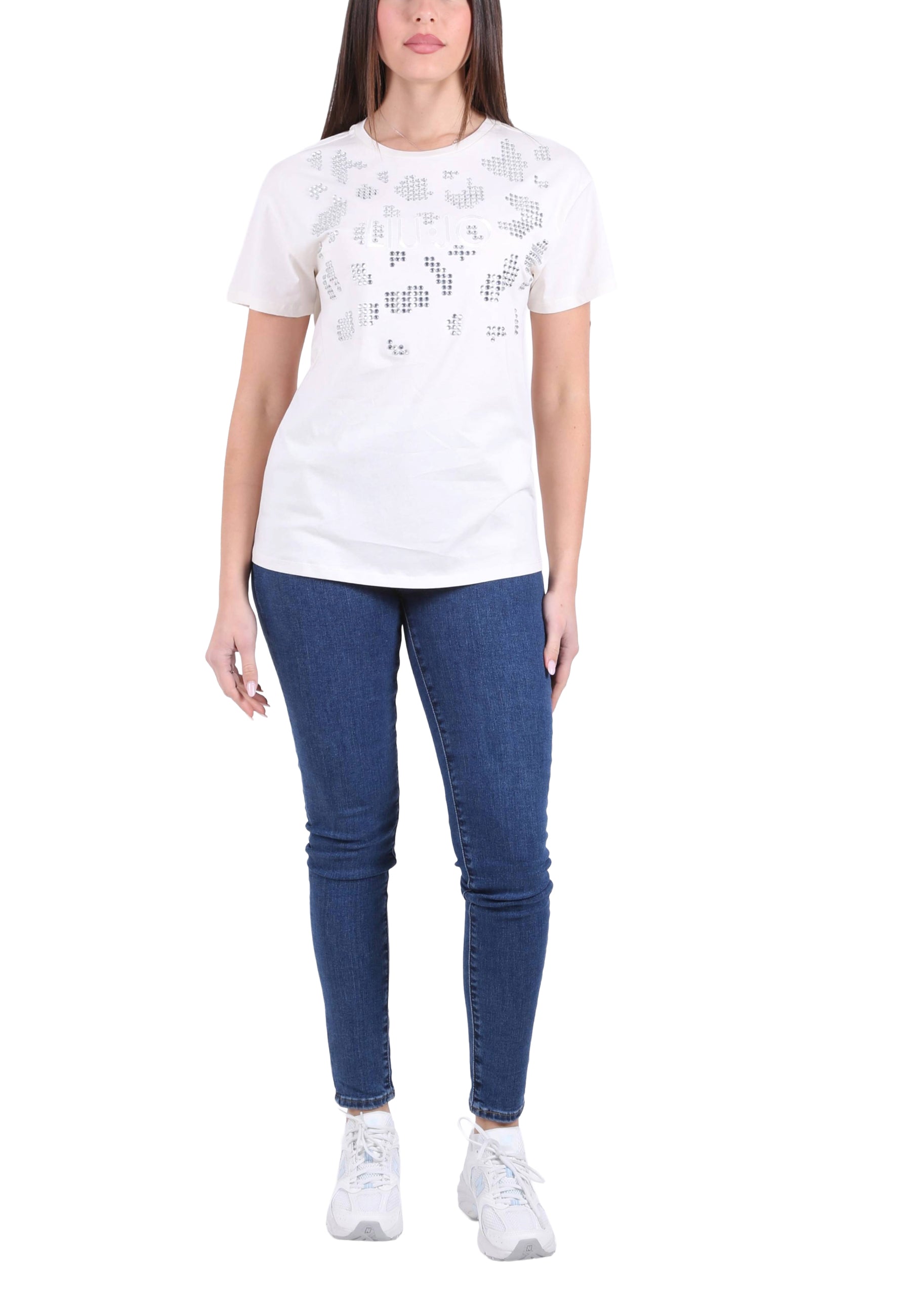 T-shirt Bianco Liu-jo
