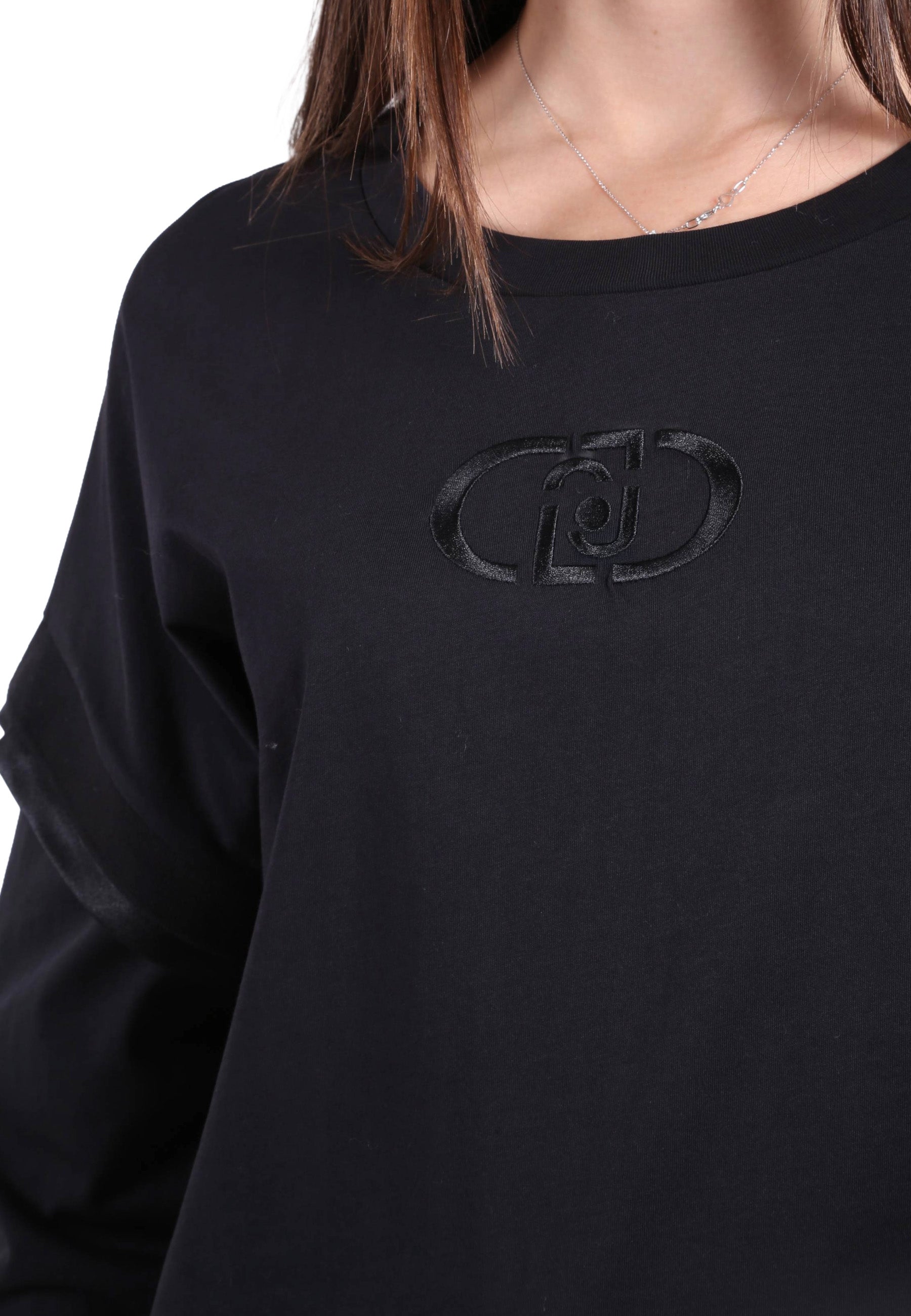 T-shirt Nero Liu-jo