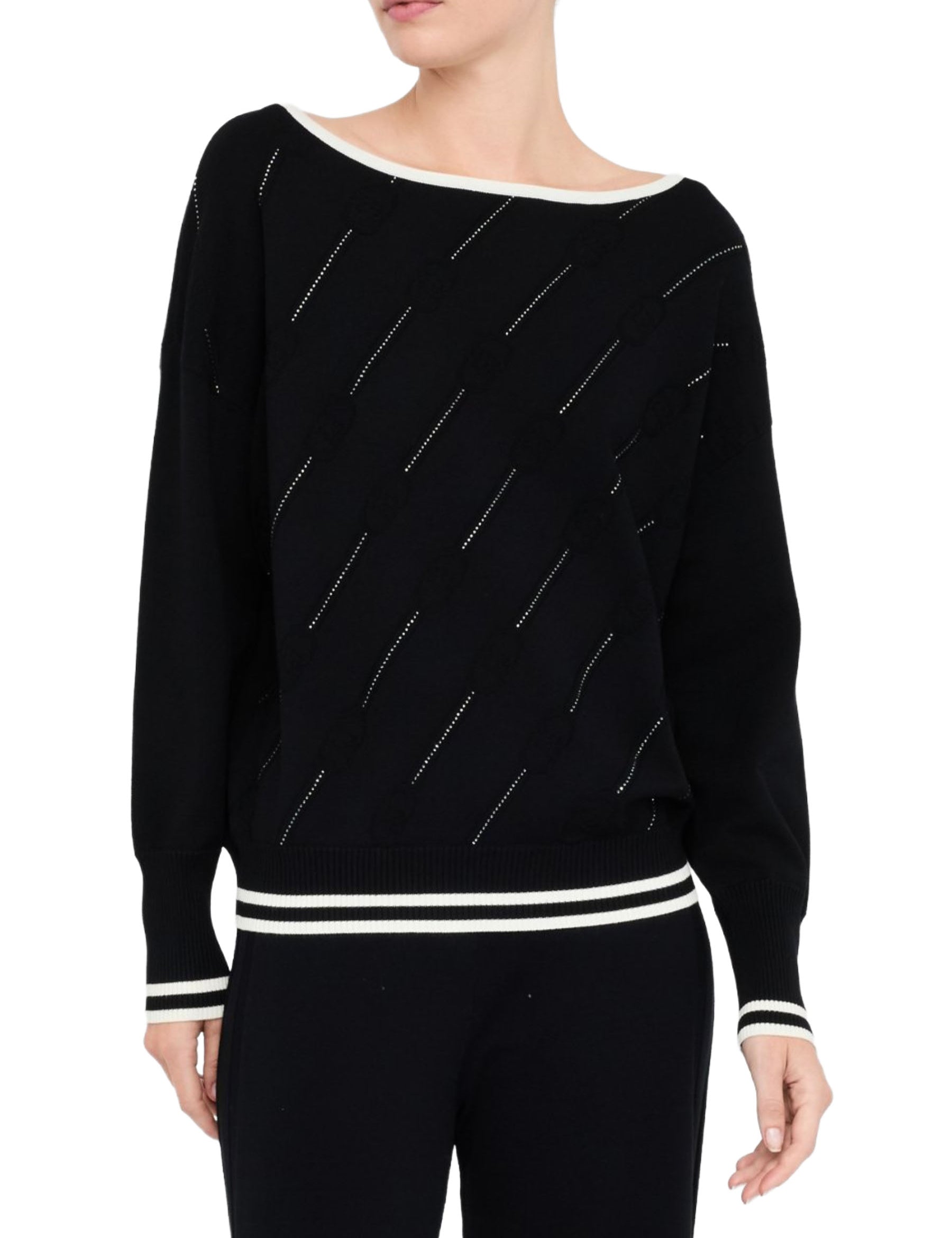 Maglioncini Nero Liu-jo