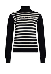 Maglia a collo alto Nero Liu-jo