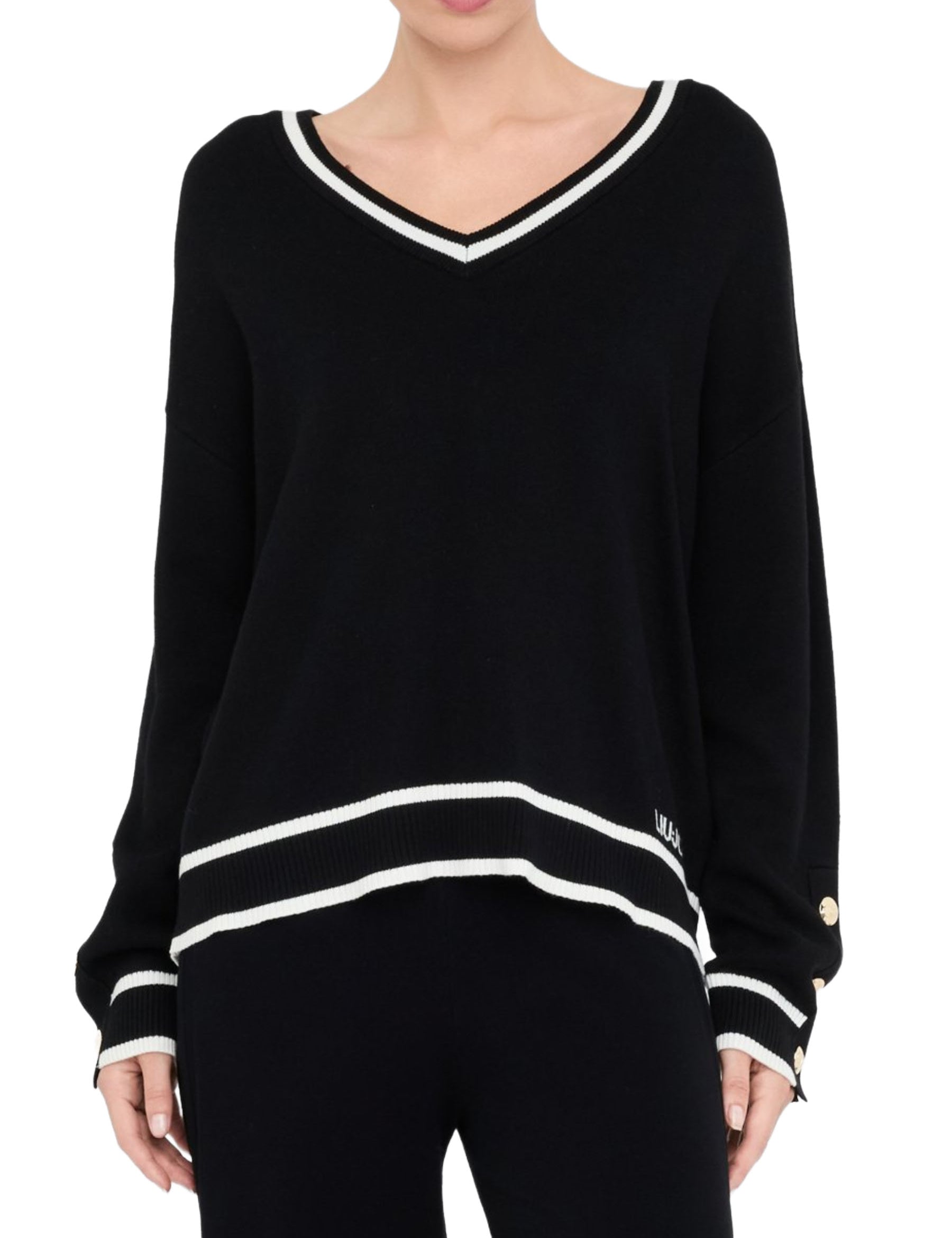 Maglioncini Nero Liu-jo