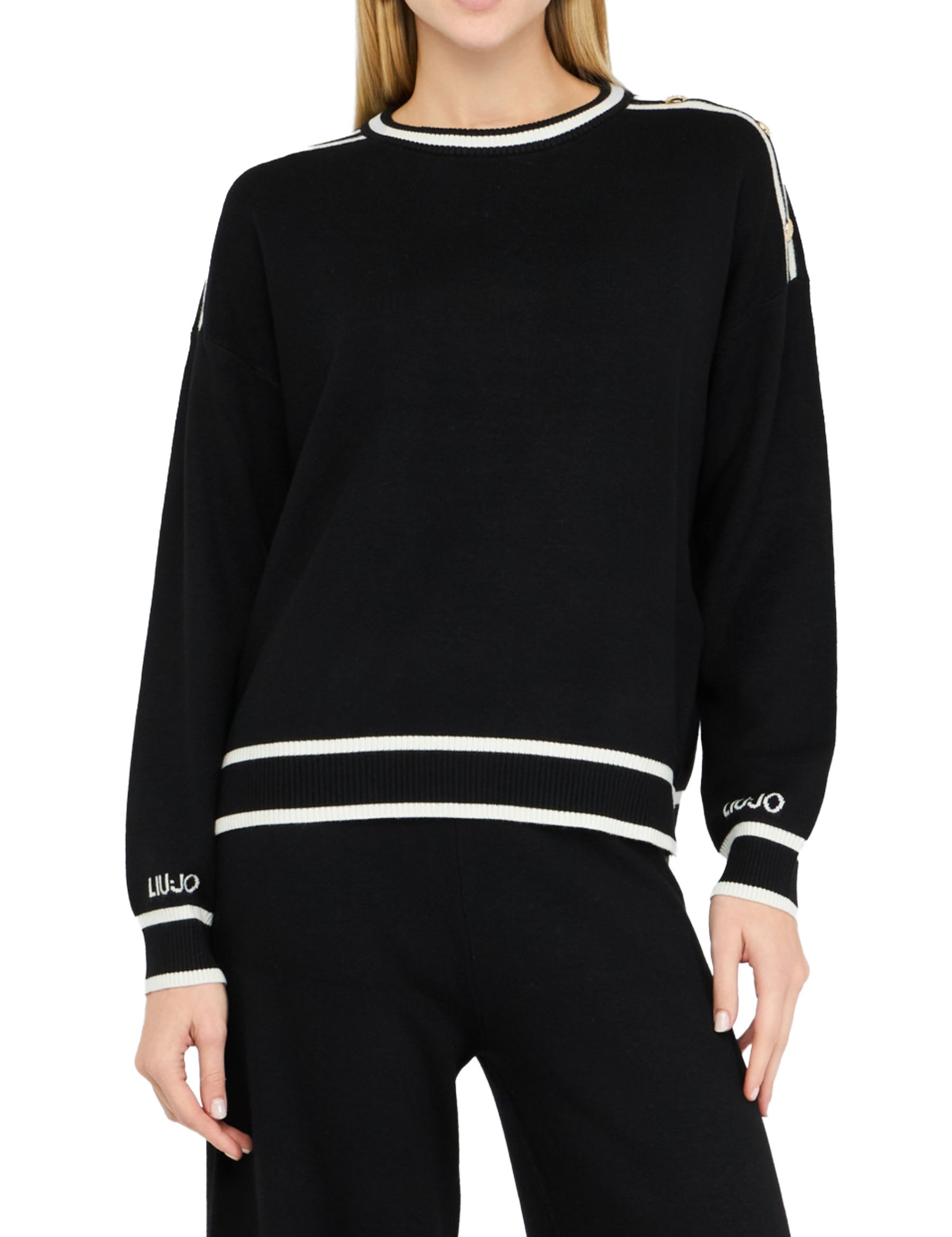Maglioncini Nero Liu-jo