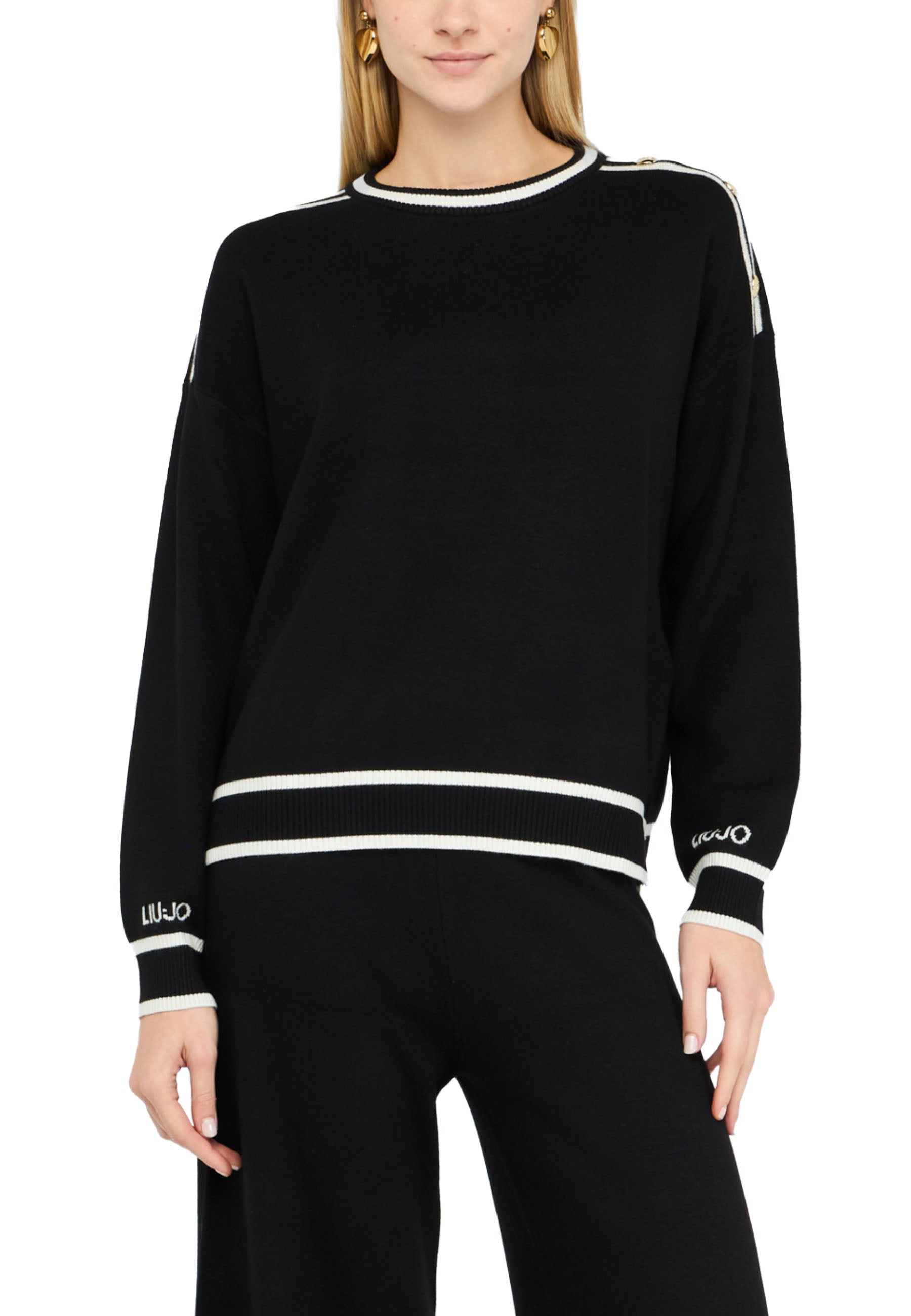 Maglioncini Nero Liu-jo