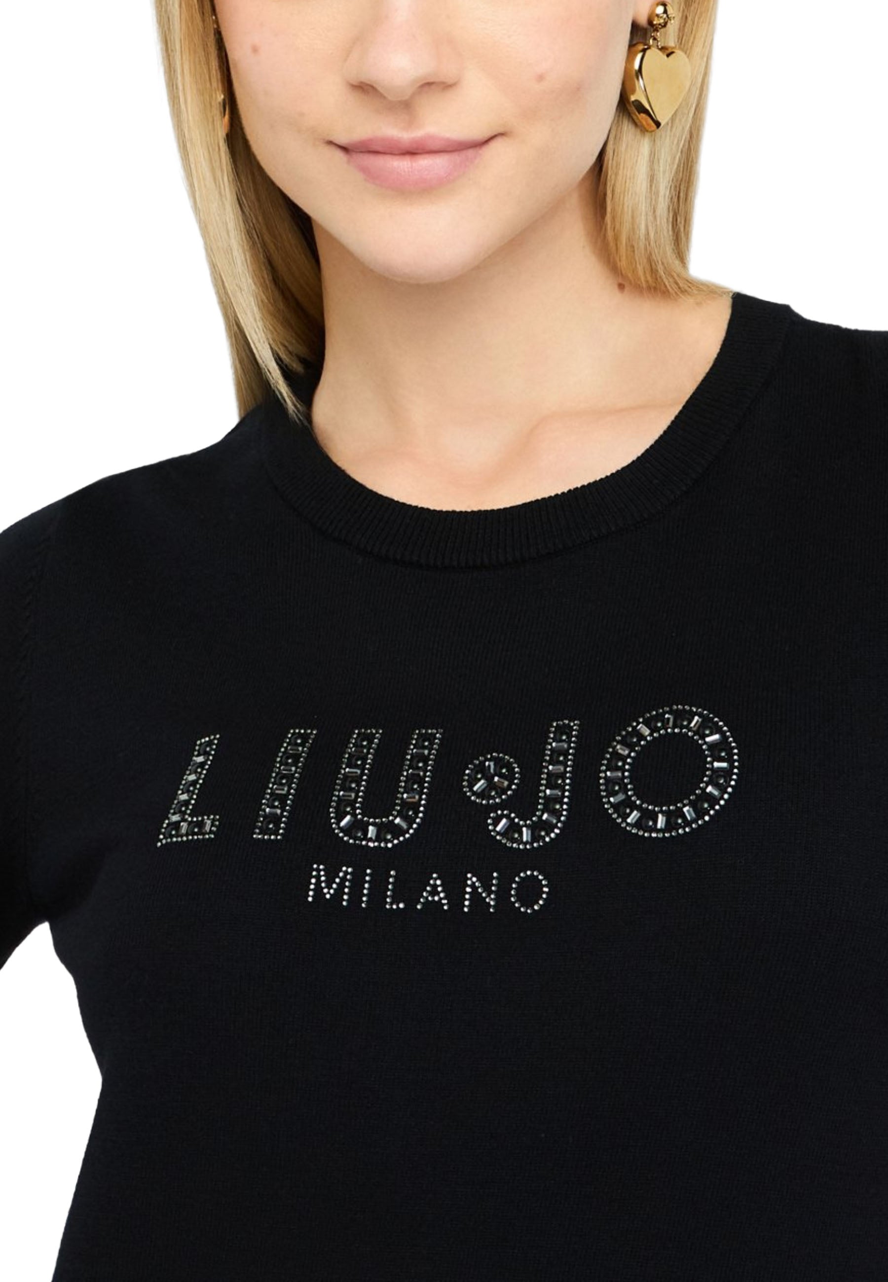 T-shirt Nero Liu-jo