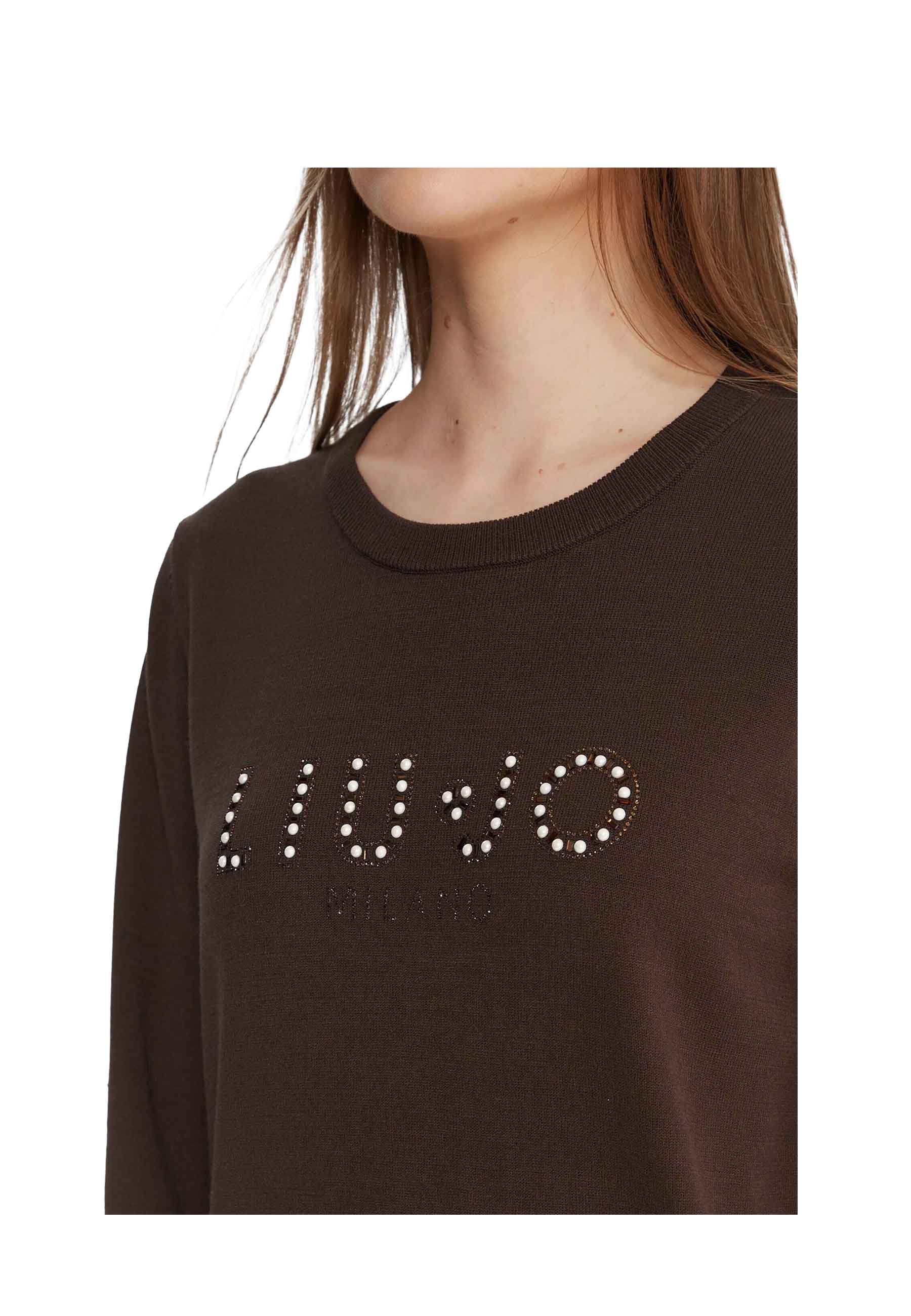 Maglioncini Marrone Liu-jo