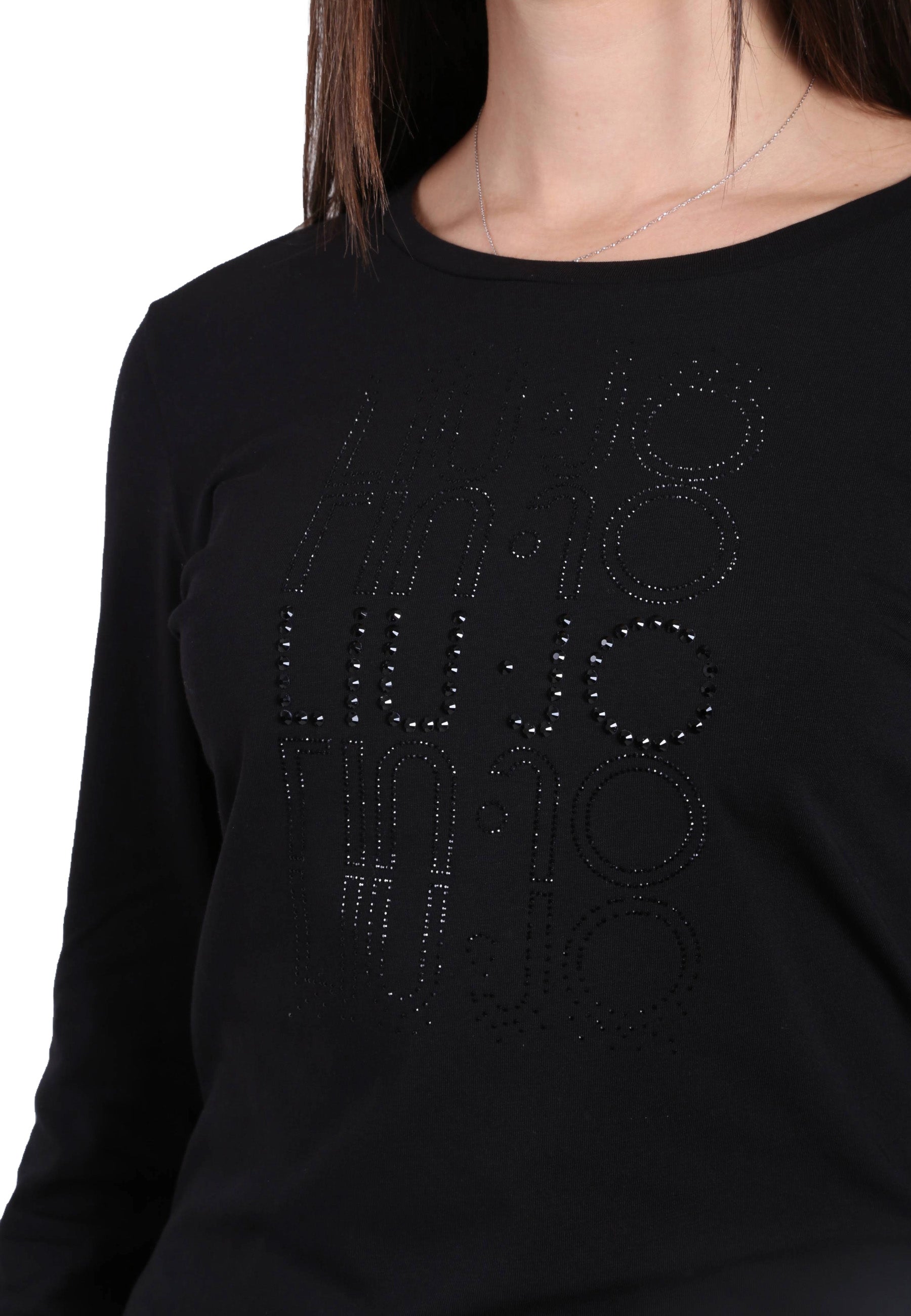 T-shirt Nero Liu-jo