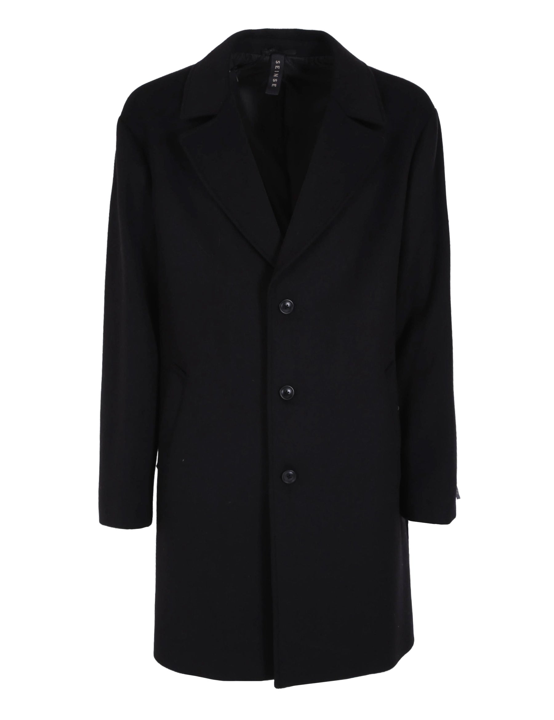 Cappotti Nero Sseinse