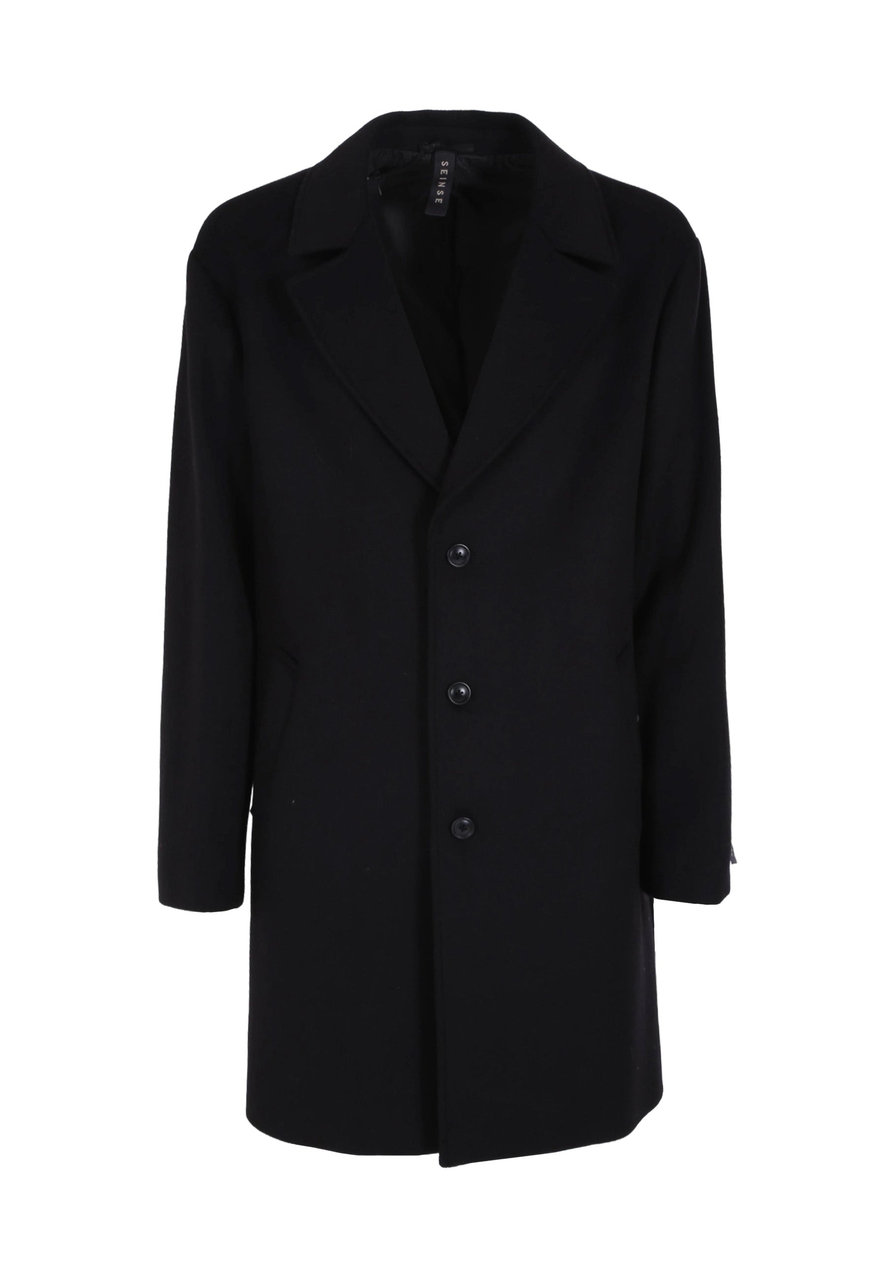 Cappotti Nero Sseinse