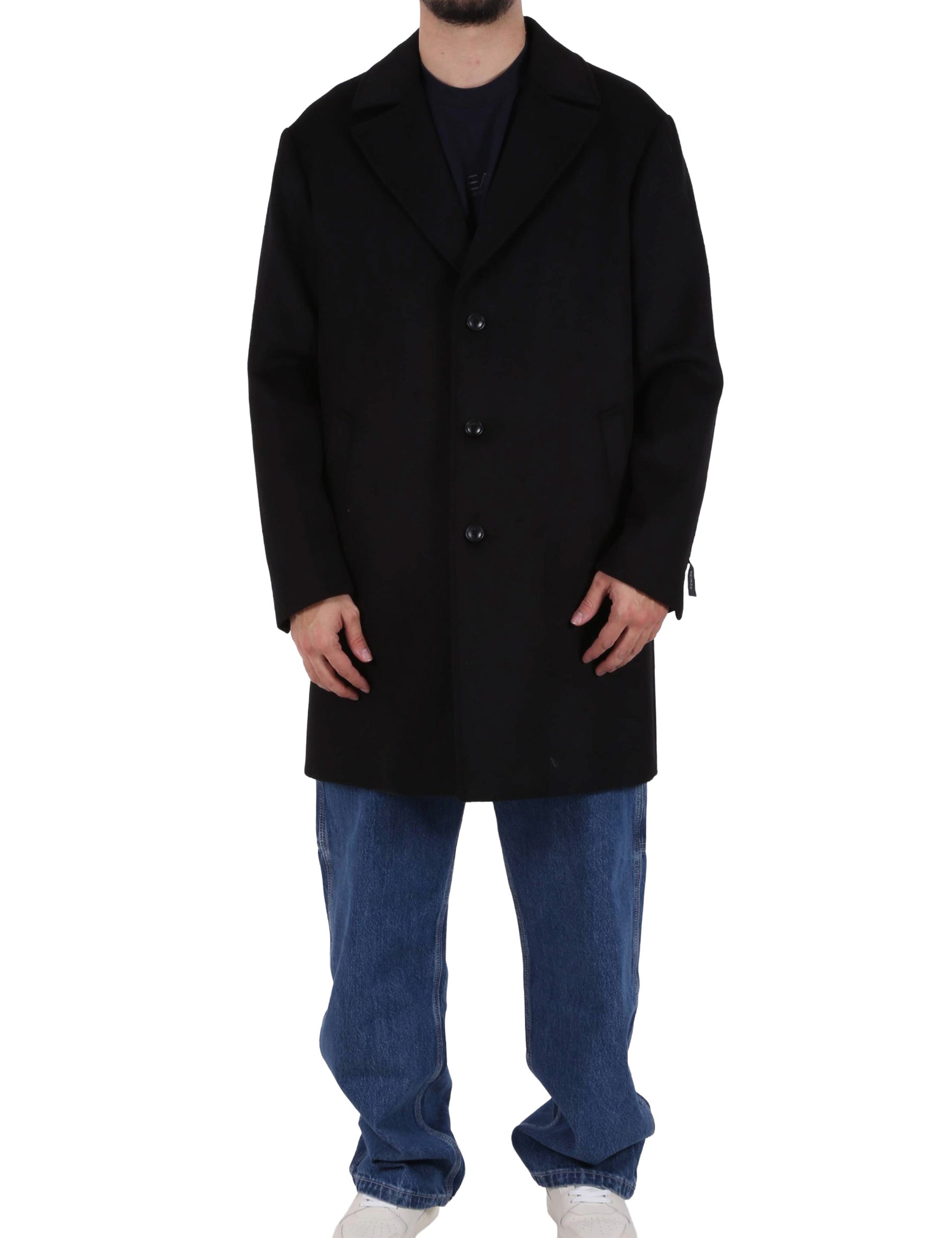 Cappotti Nero Sseinse