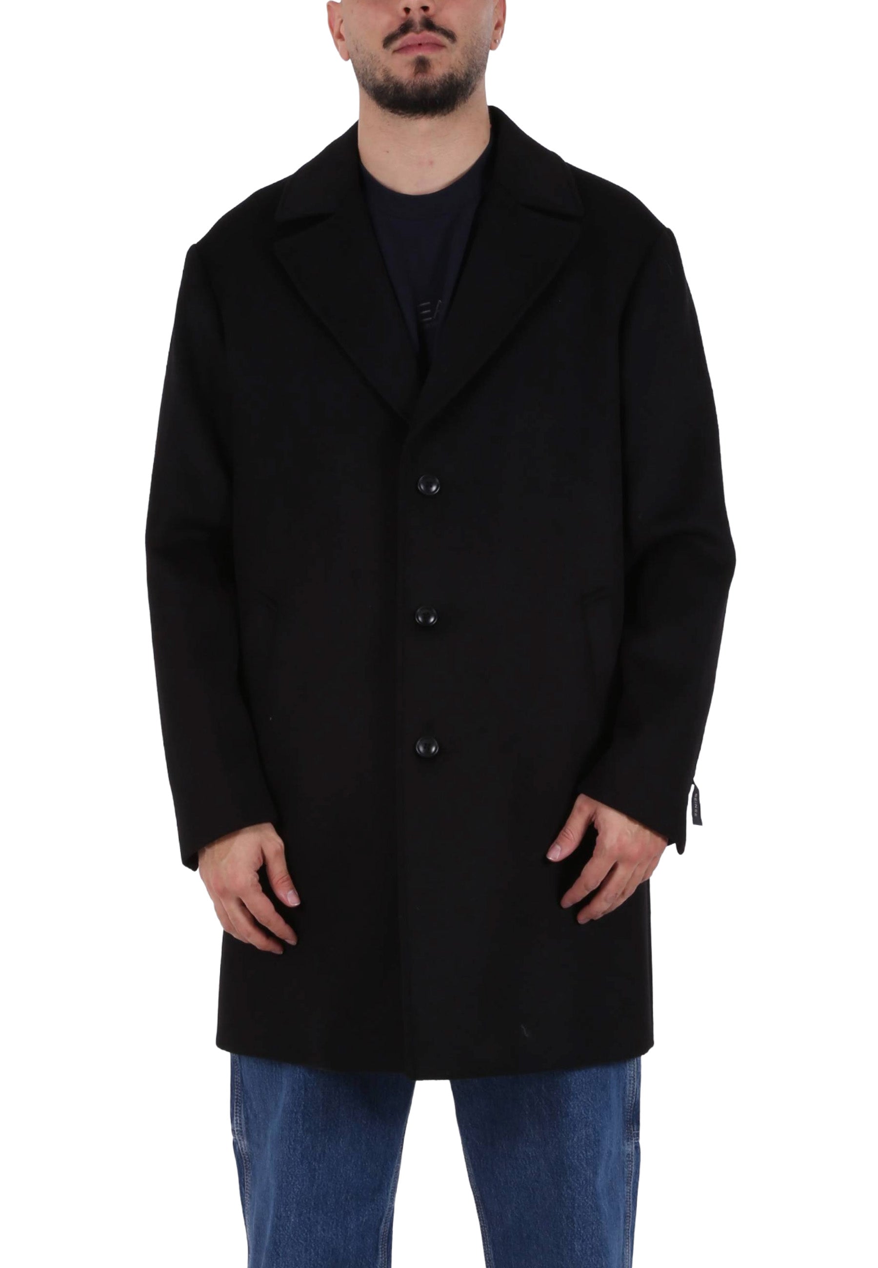 Cappotti Nero Sseinse