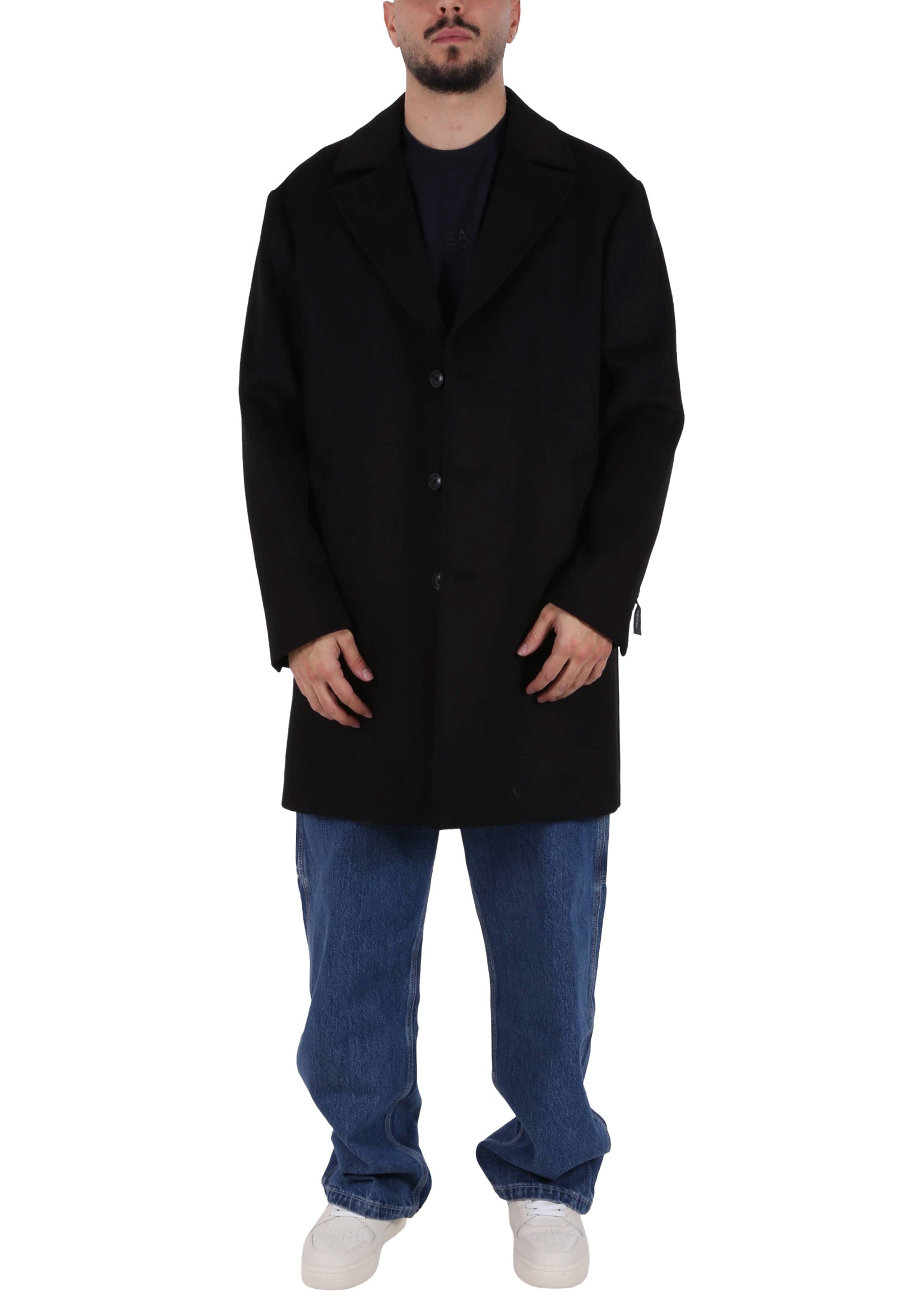 Cappotti Nero Sseinse