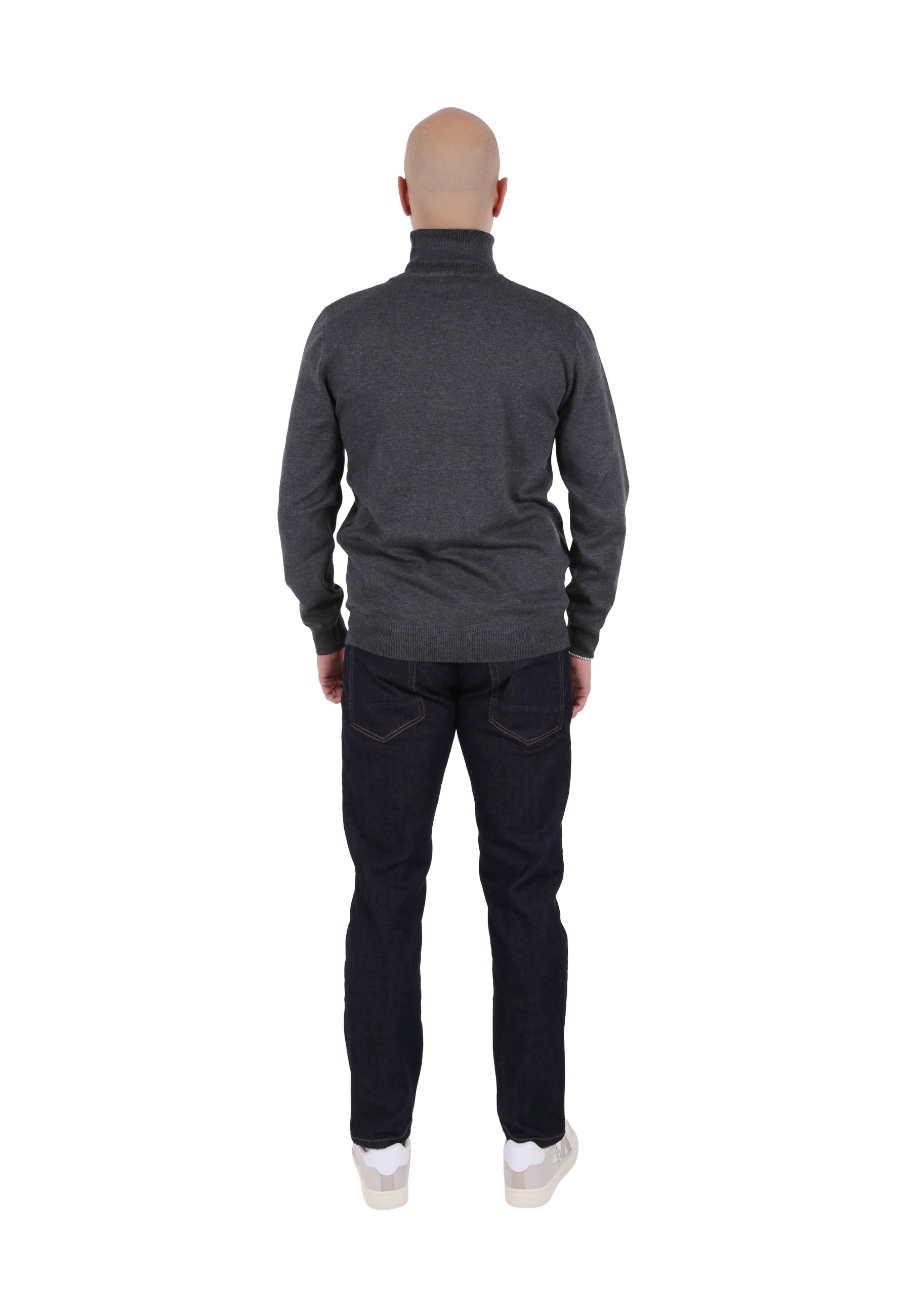 Maglia a collo alto Grigio Sseinse