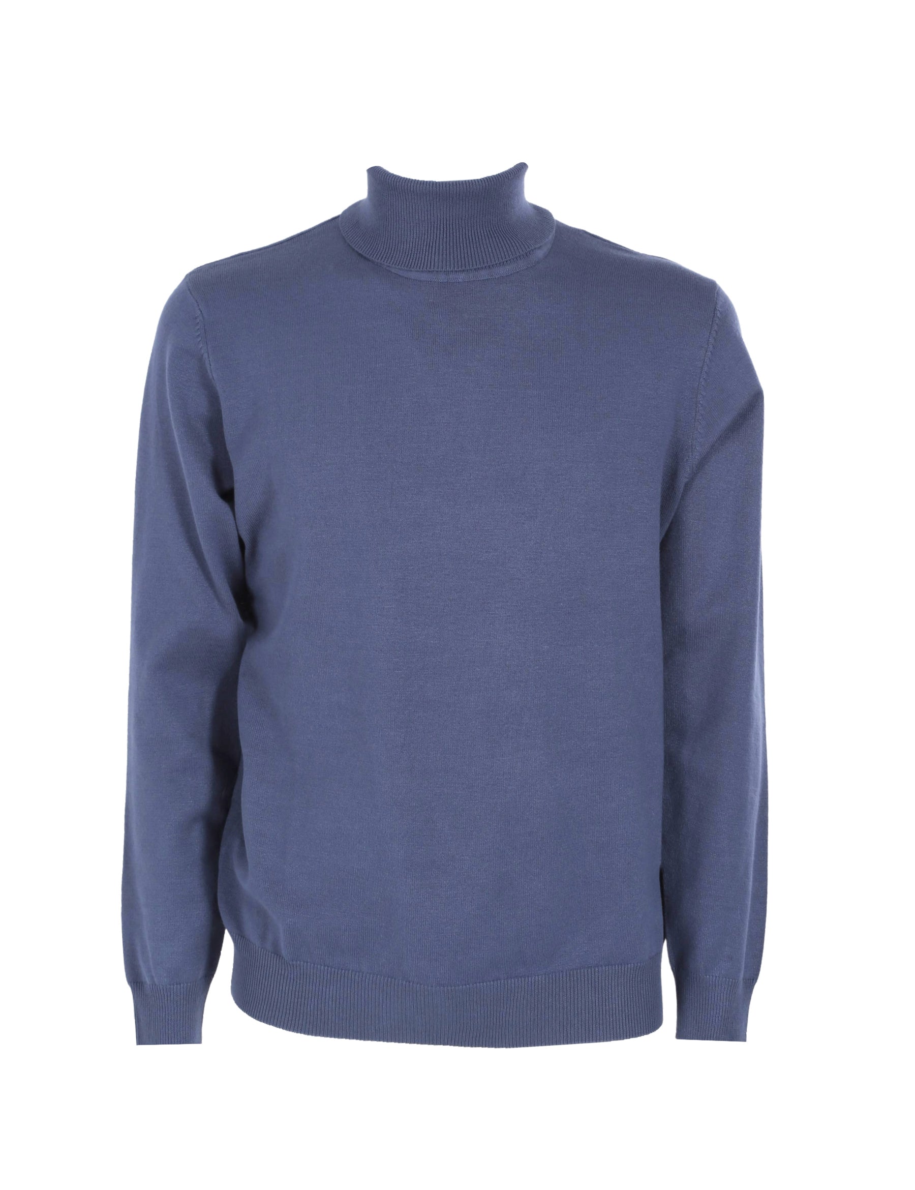 Maglia a collo alto Blu Chiaro Sseinse
