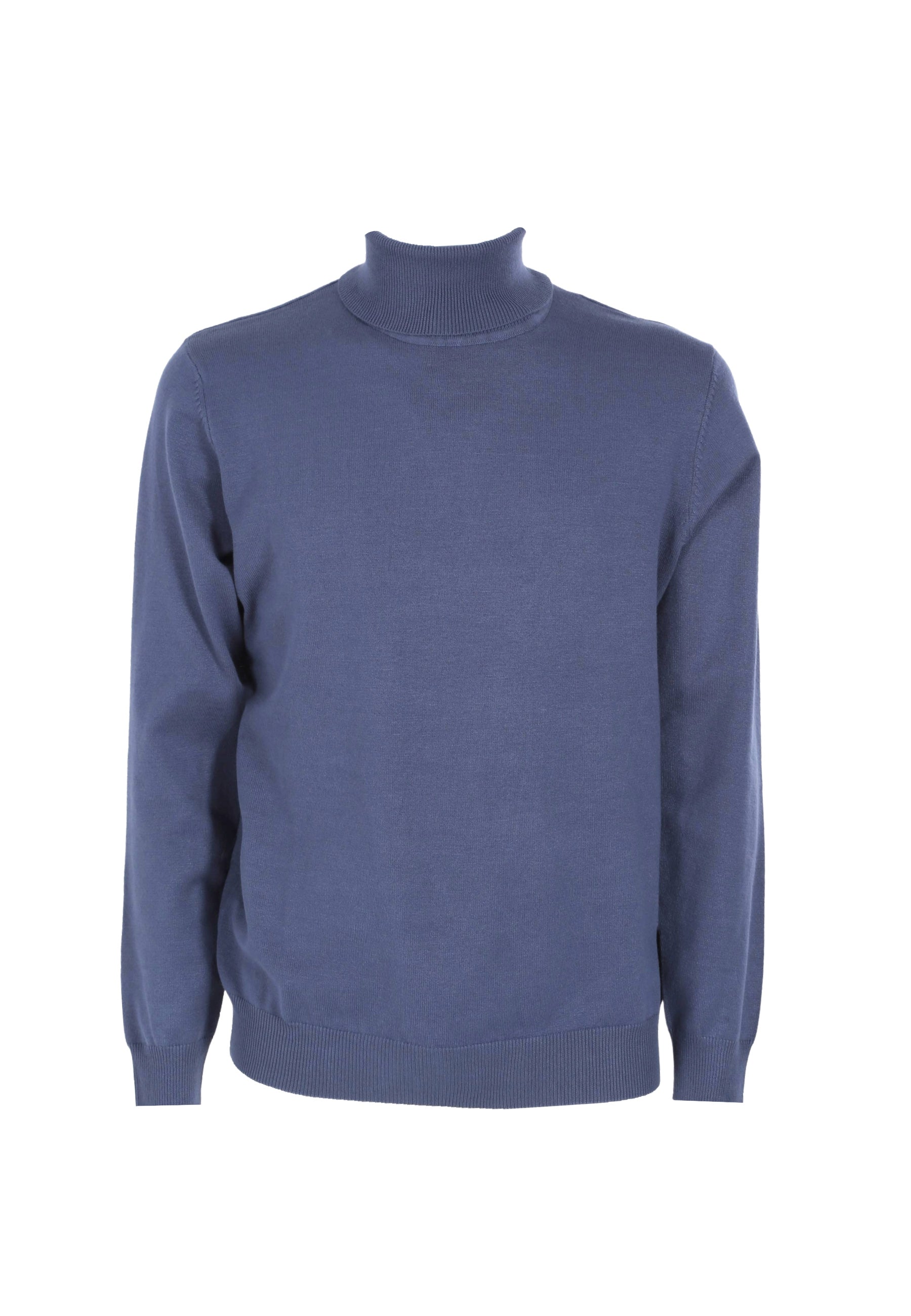 Maglia a collo alto Blu Chiaro Sseinse