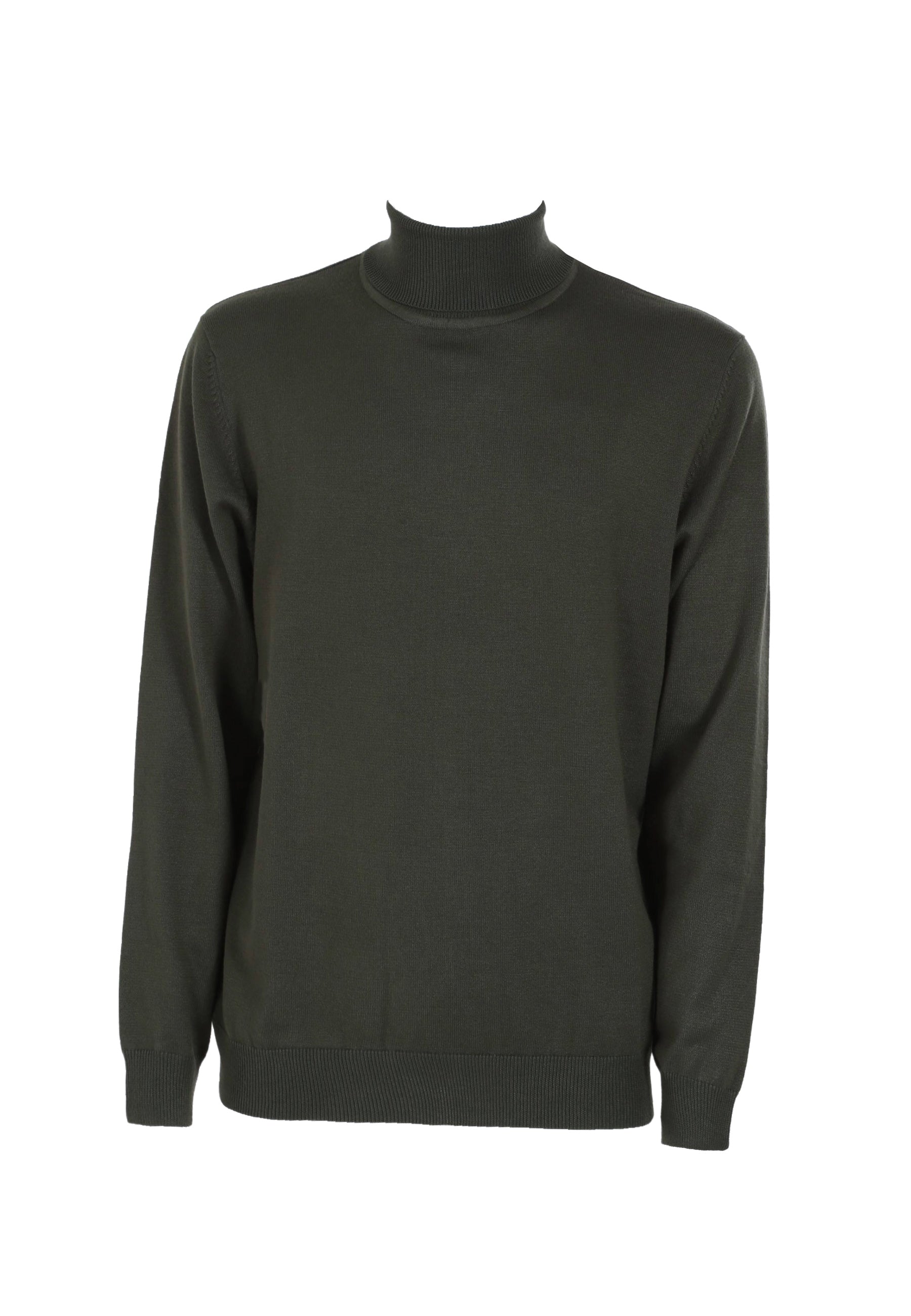 Maglia a collo alto Verde Sseinse