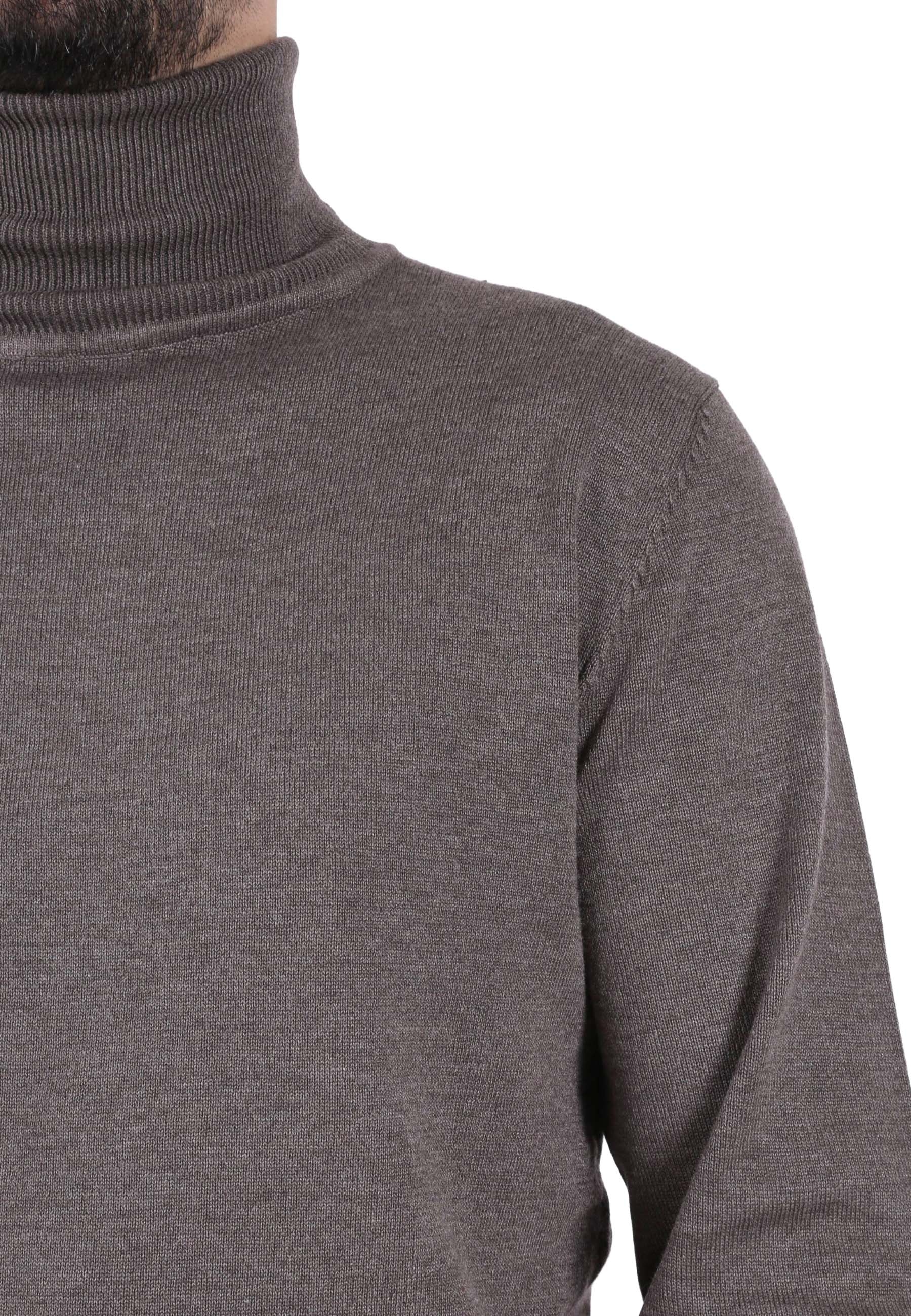 Maglia a collo alto Marrone Sseinse