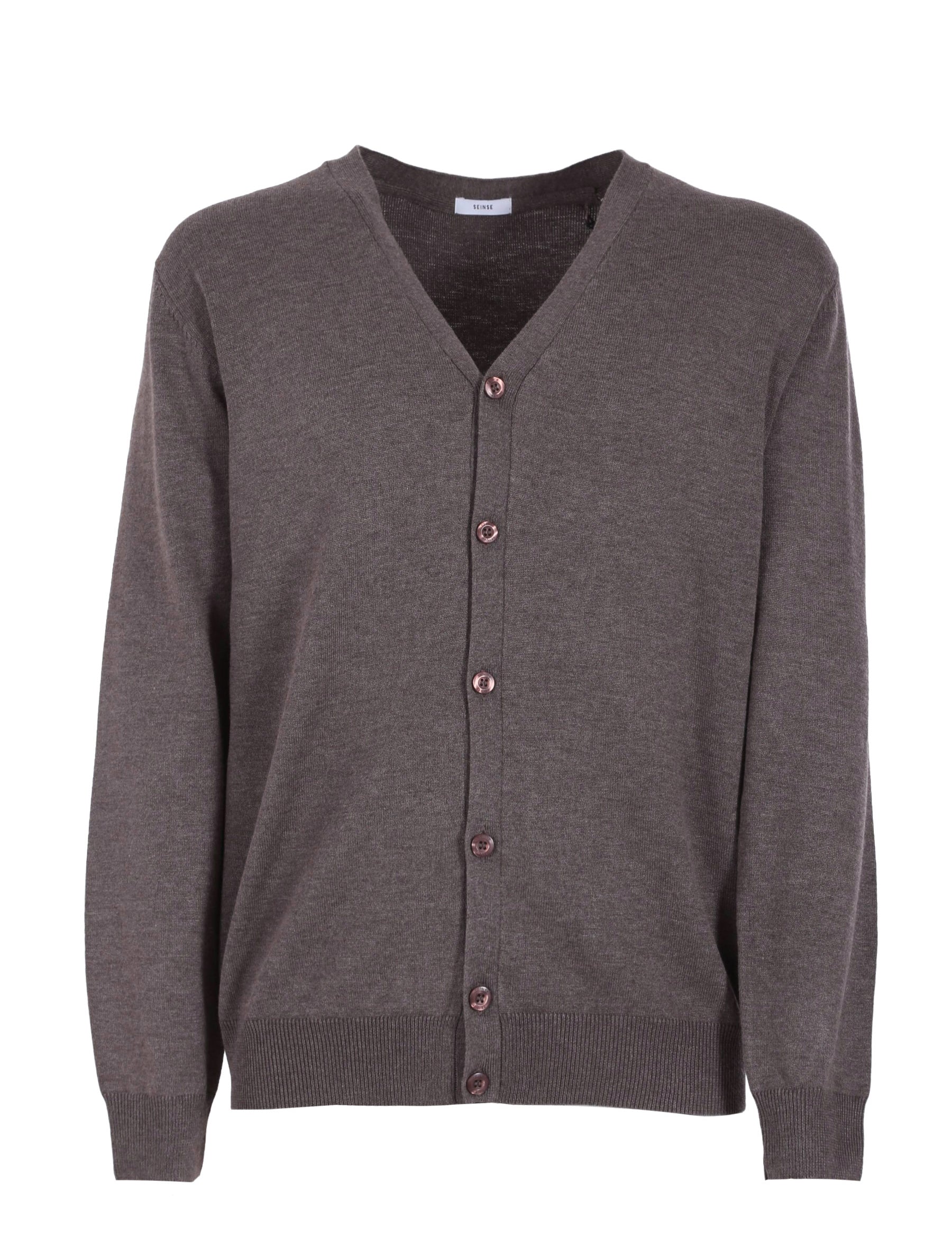 Cardigan Marrone Sseinse