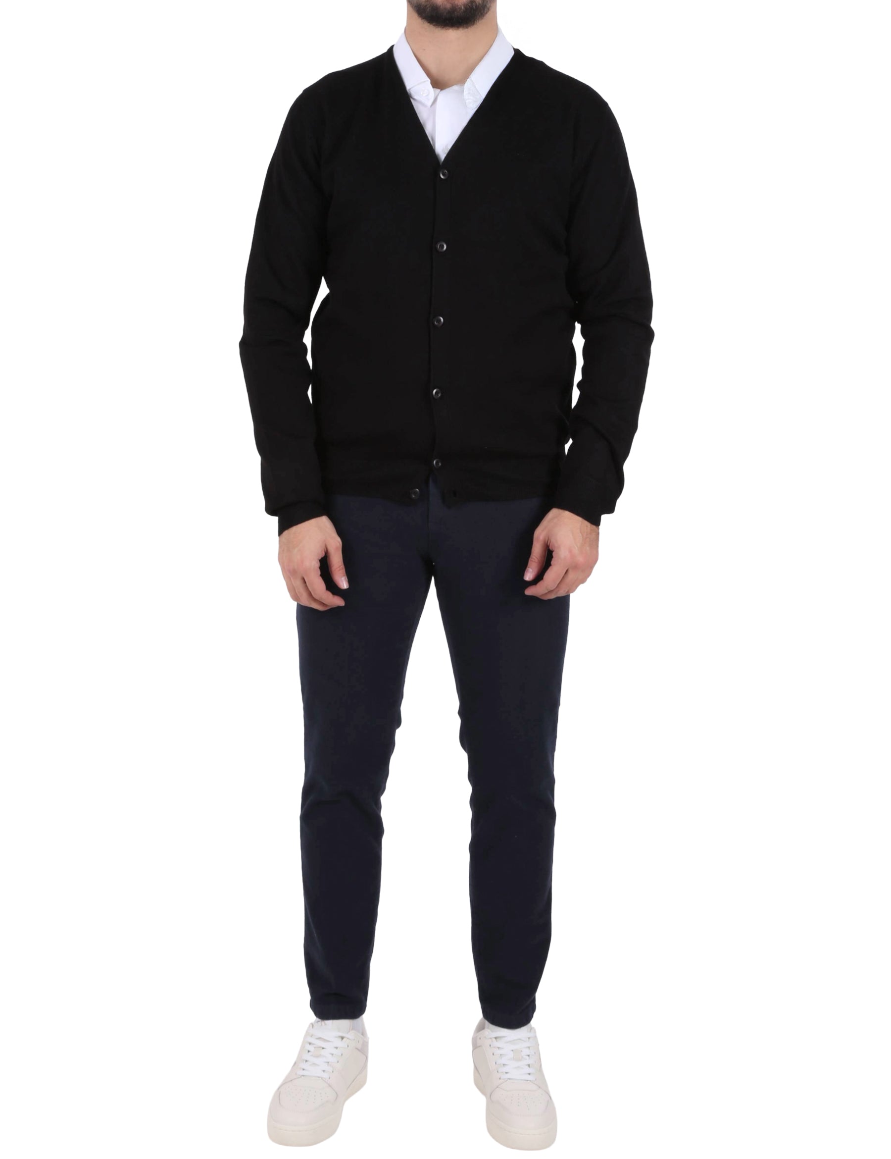 Cardigan Nero Sseinse