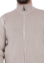 Maglia a collo alto Beige Sseinse