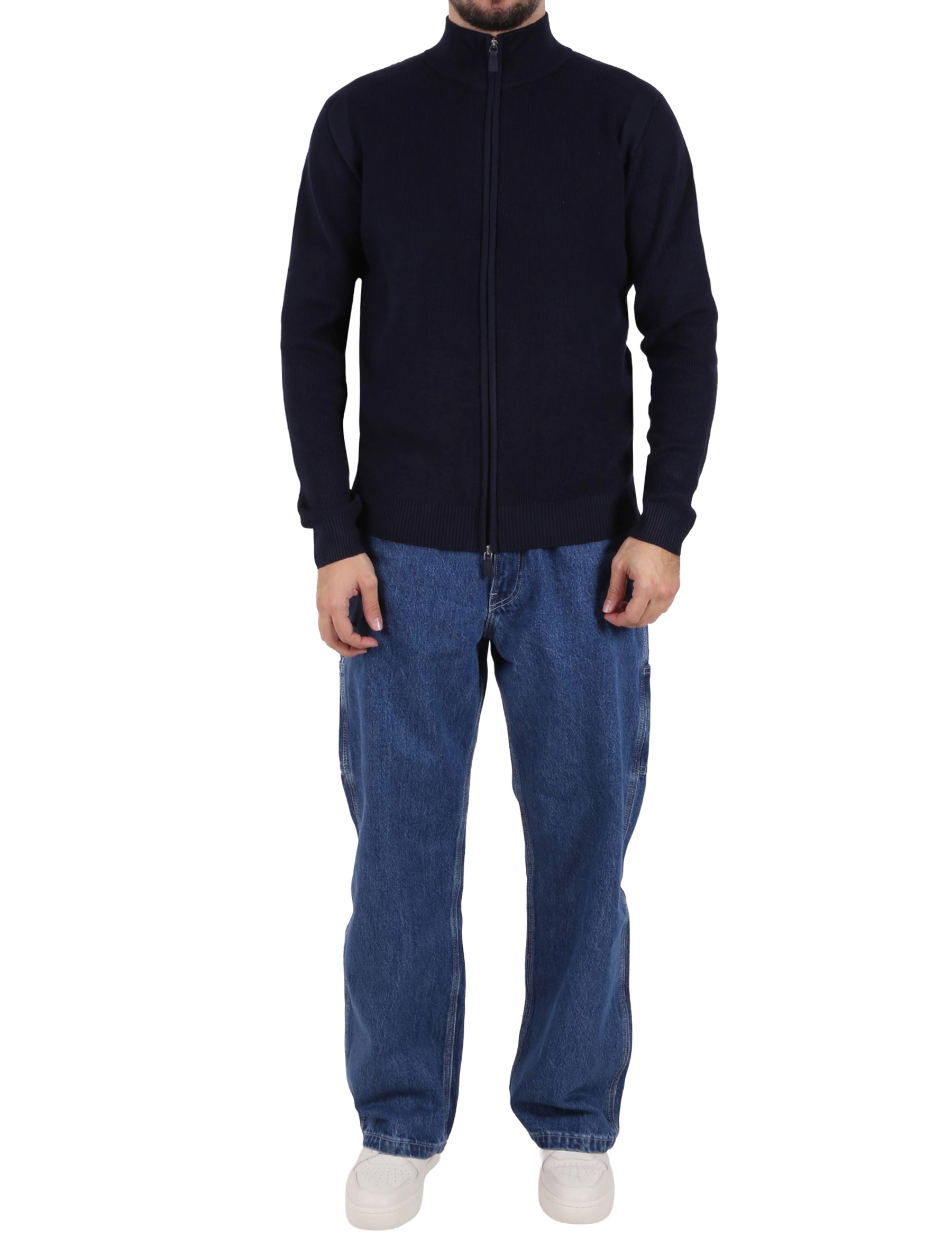 Maglia a collo alto Blu Sseinse