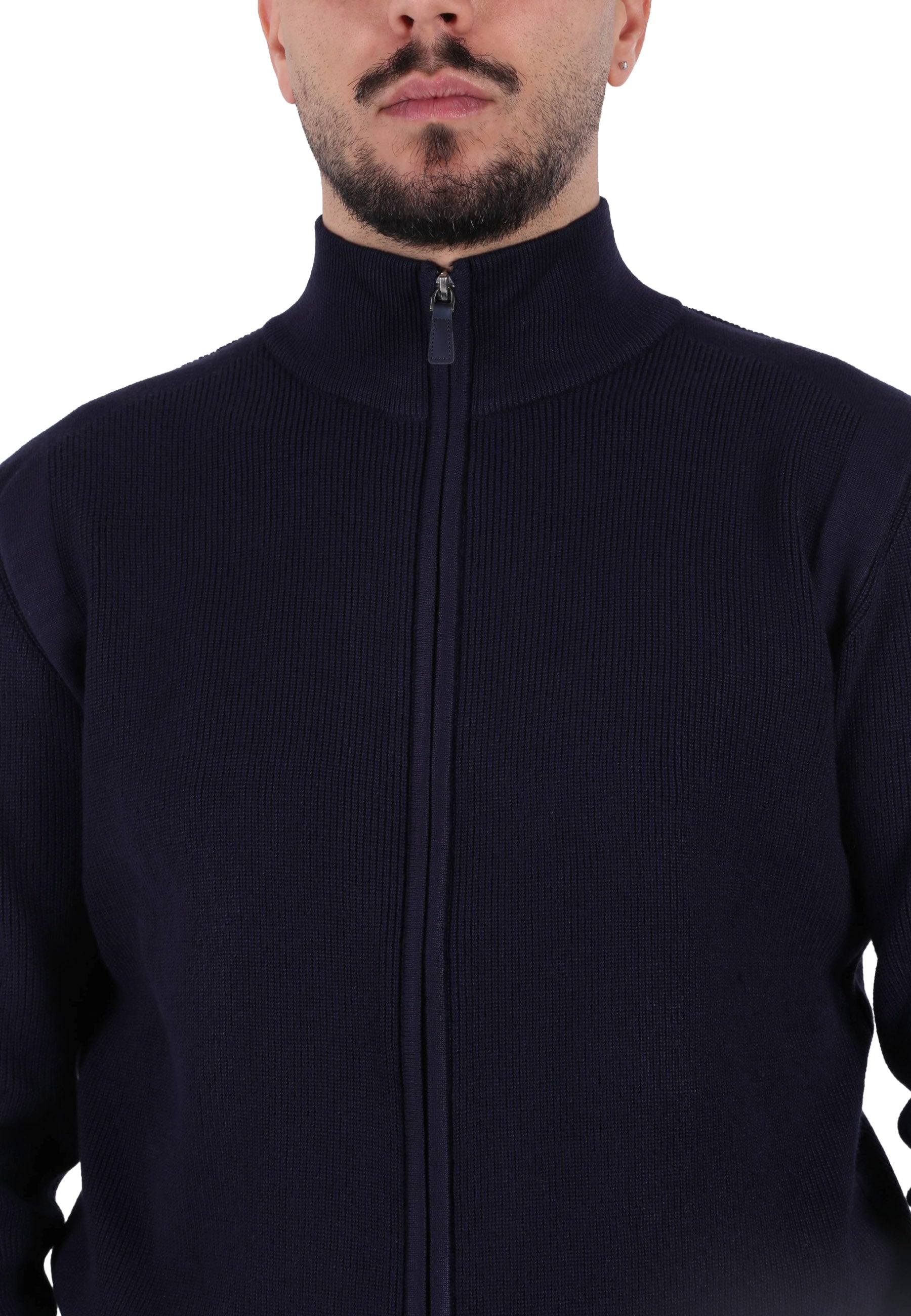 Maglia a collo alto Blu Sseinse