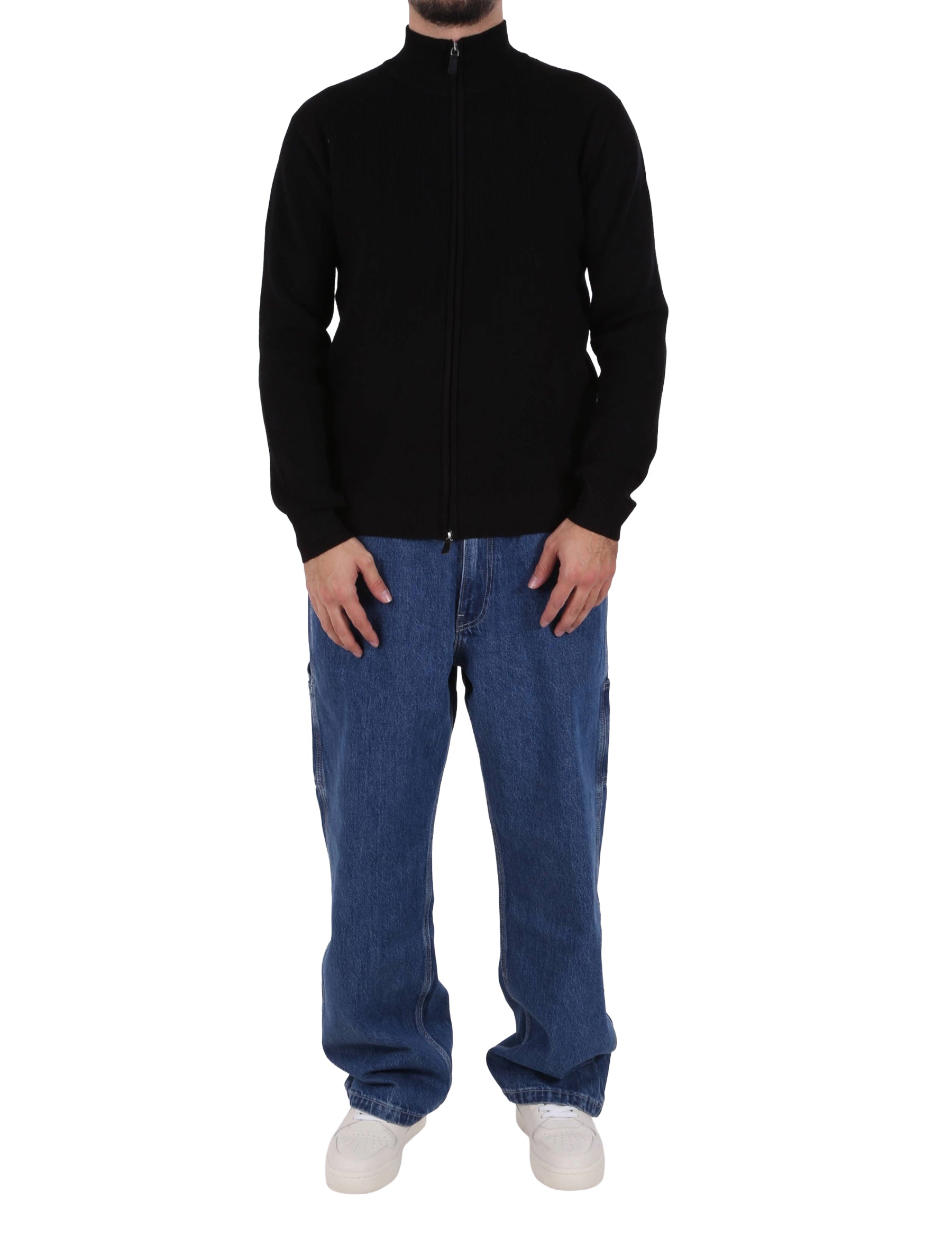 Maglia a collo alto Nero Sseinse