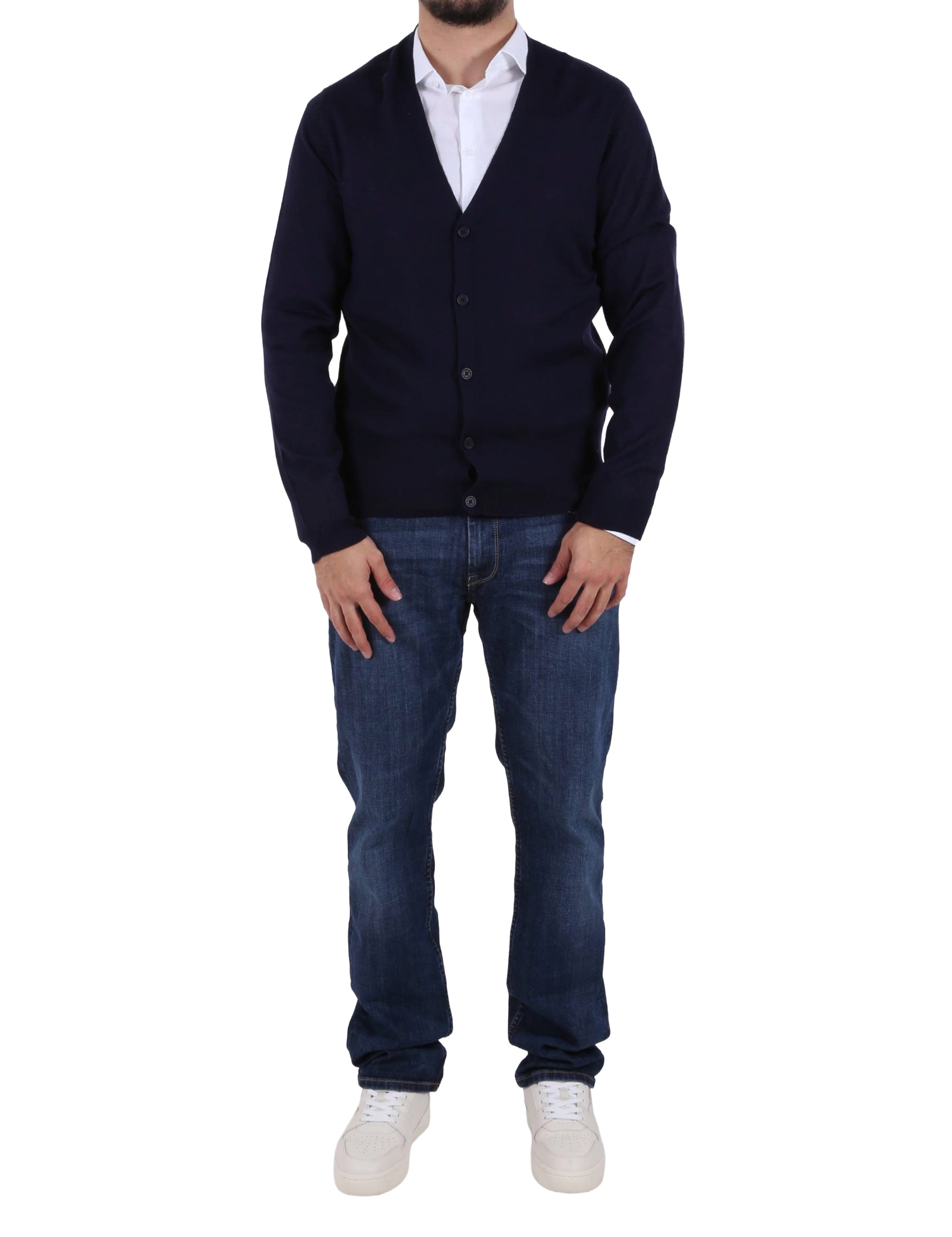 Cardigan Blu Sseinse