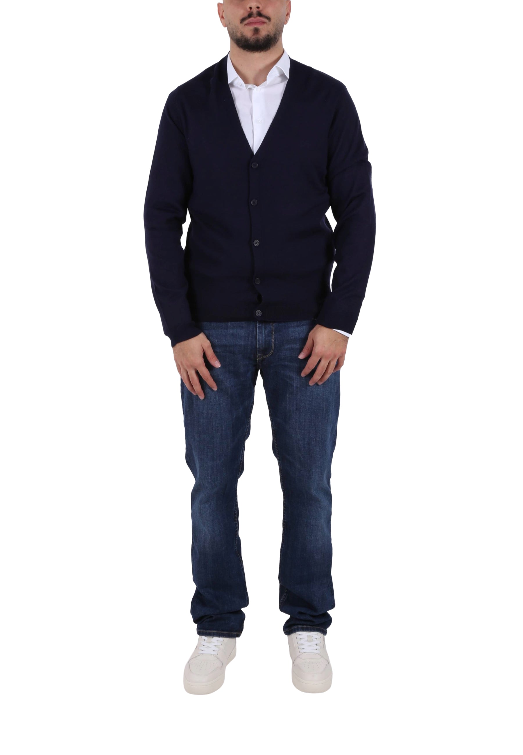 Cardigan Blu Sseinse