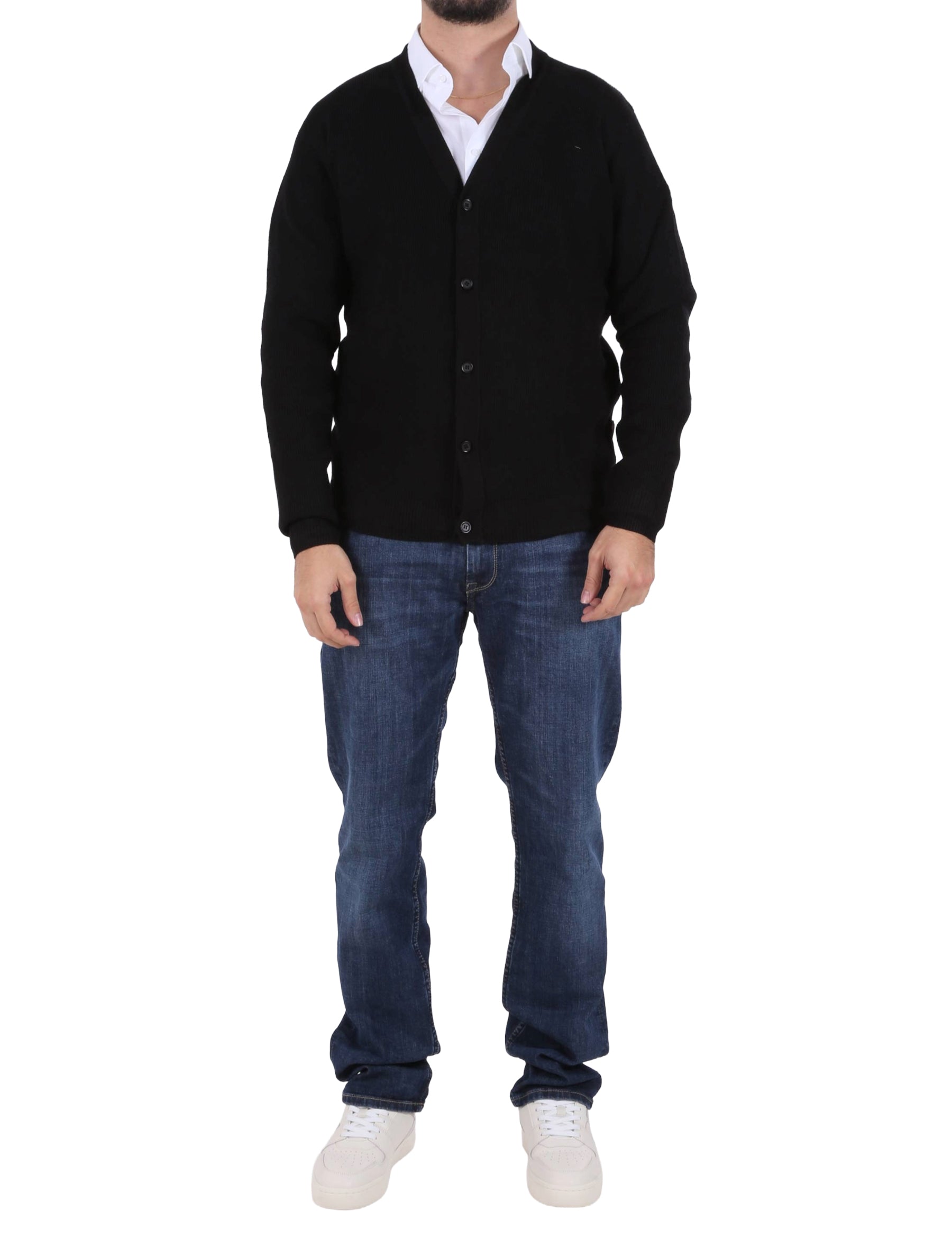 Cardigan Nero Sseinse