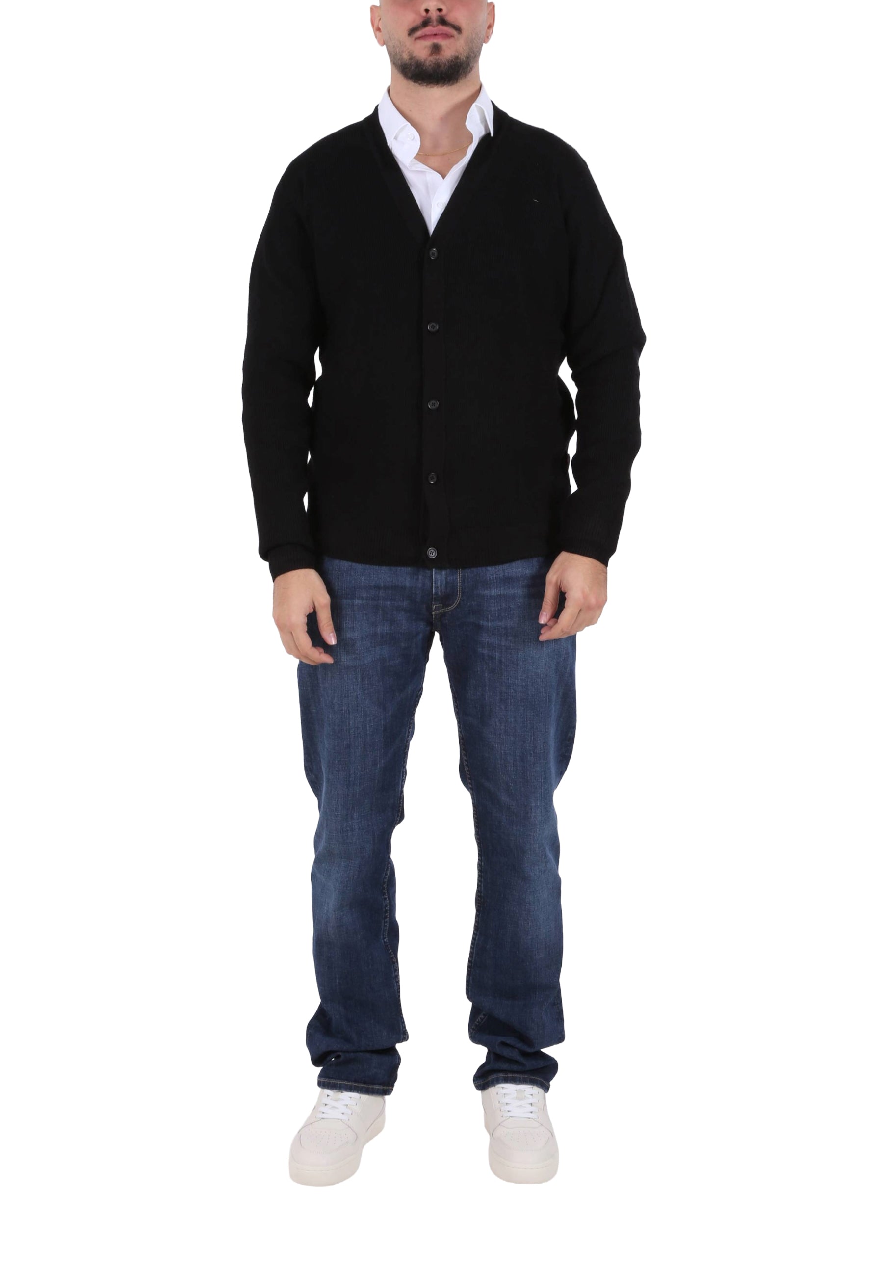 Cardigan Nero Sseinse