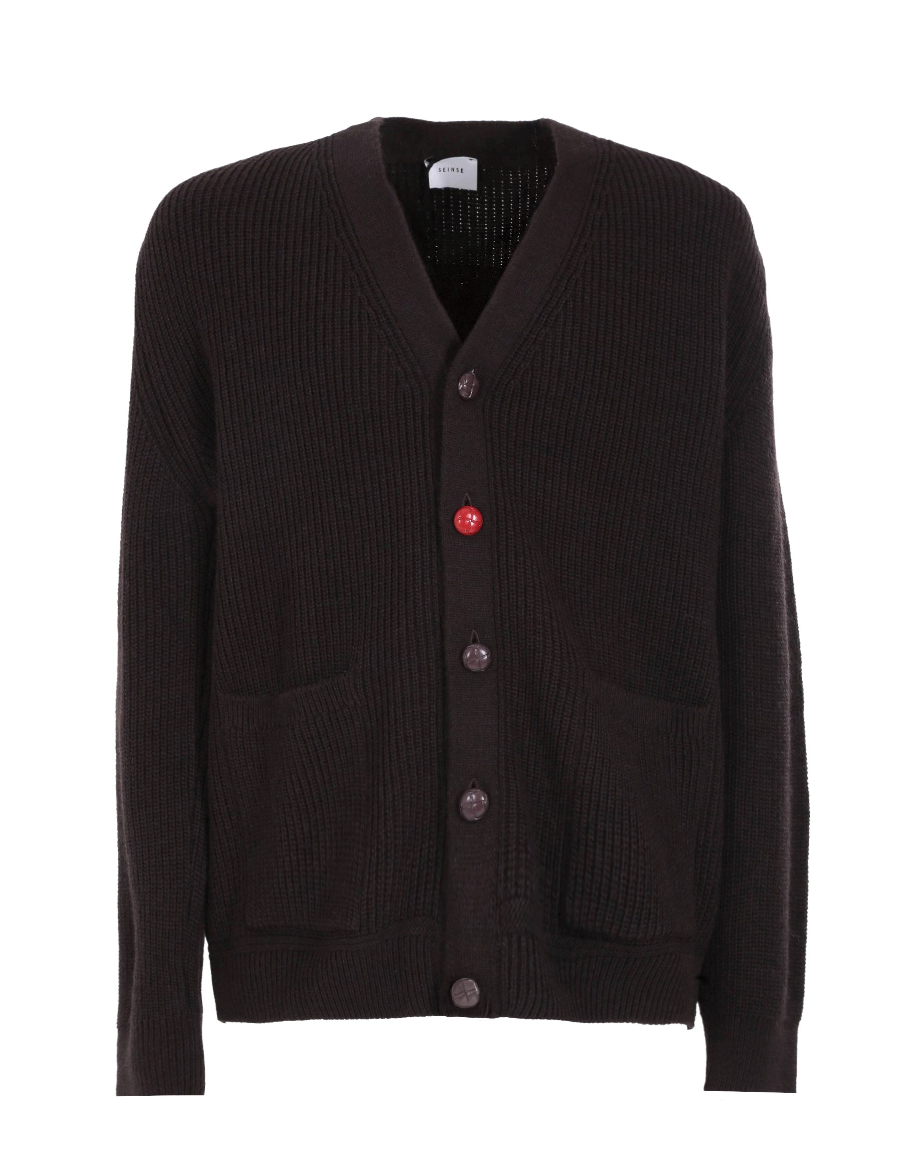 Cardigan Marrone Sseinse