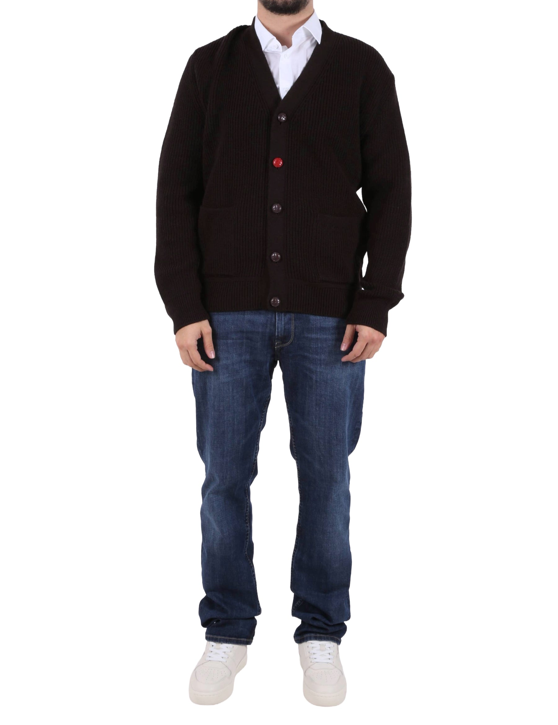 Cardigan Marrone Sseinse