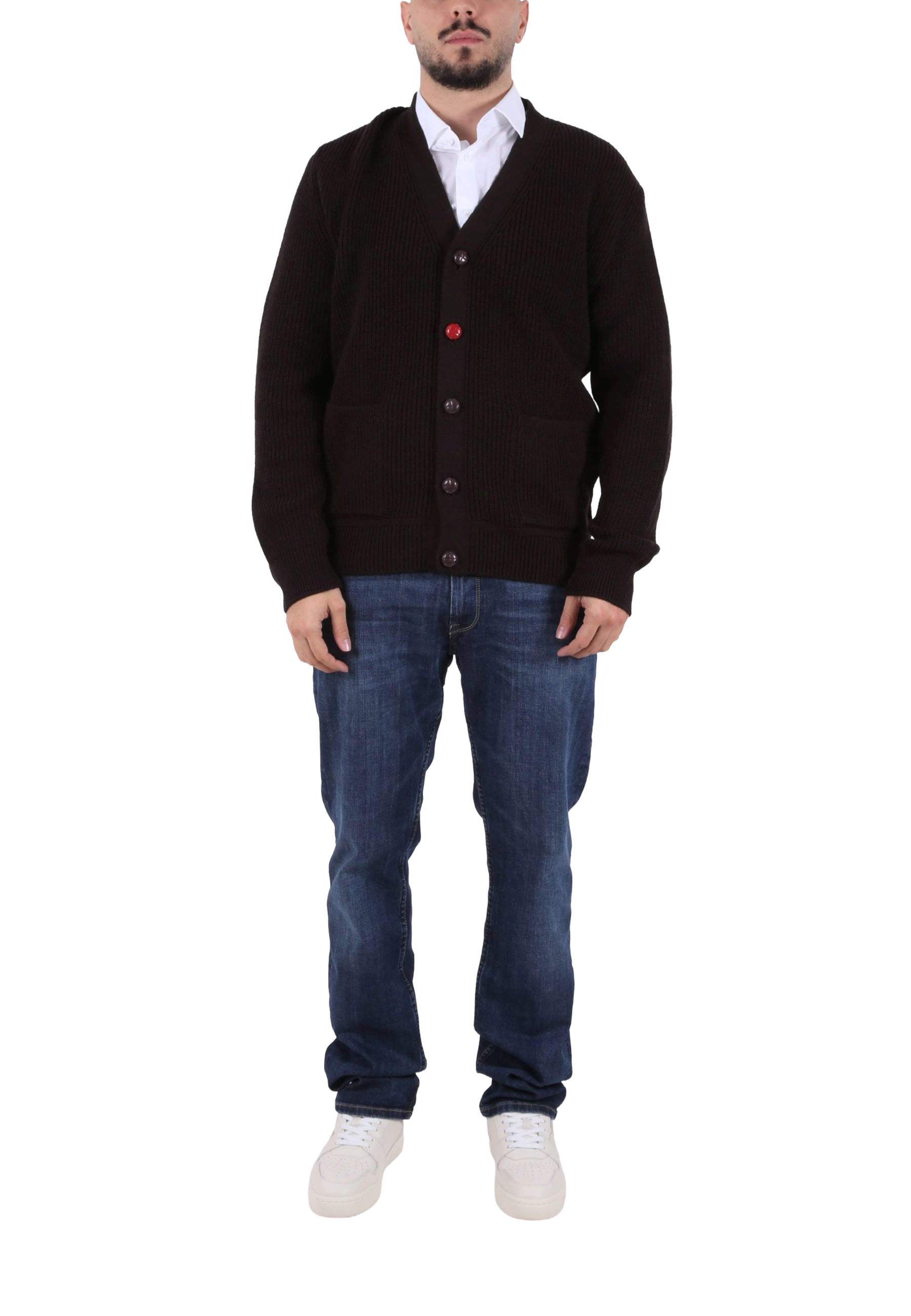 Cardigan Marrone Sseinse