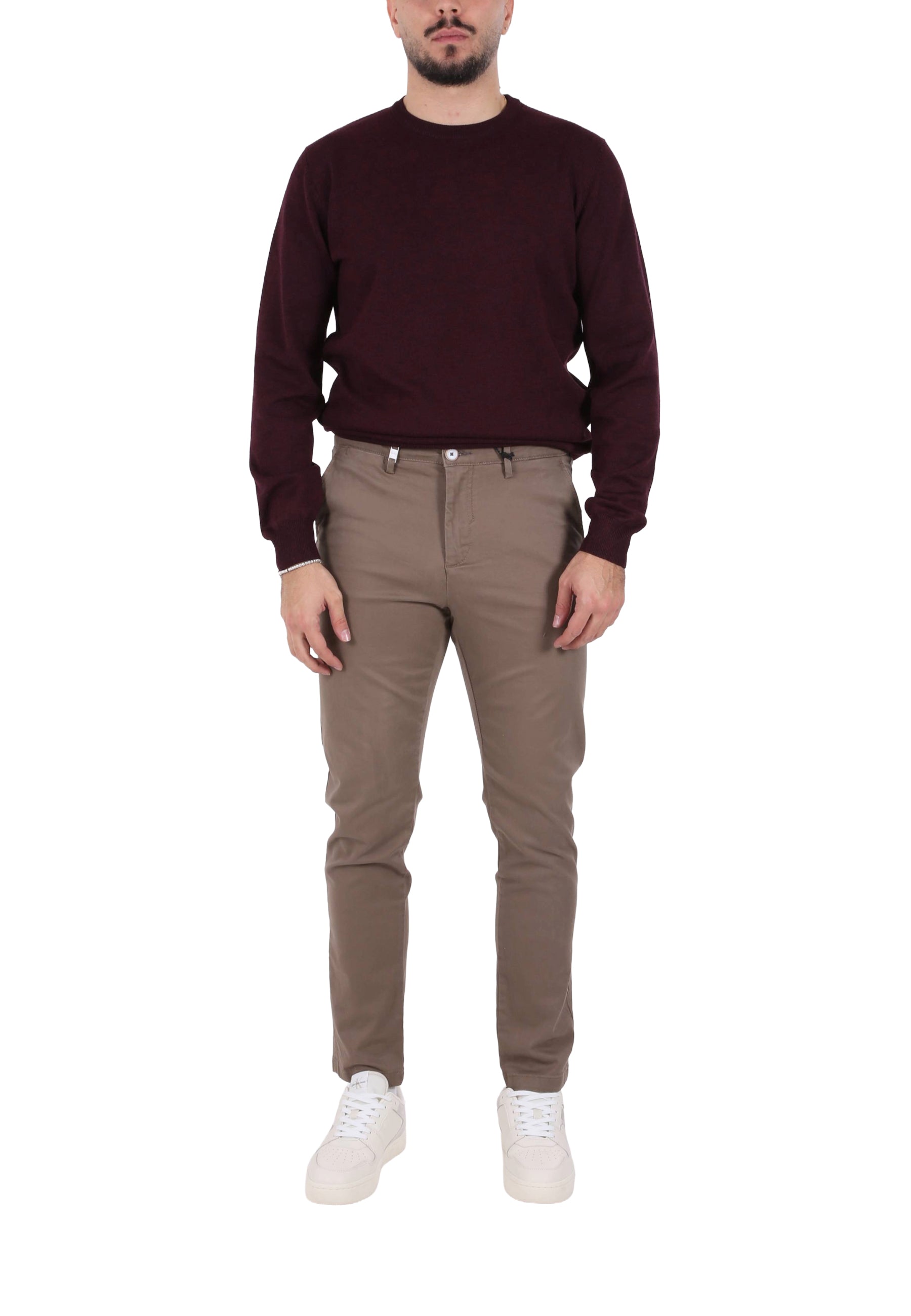 Pantaloni Marrone Sseinse