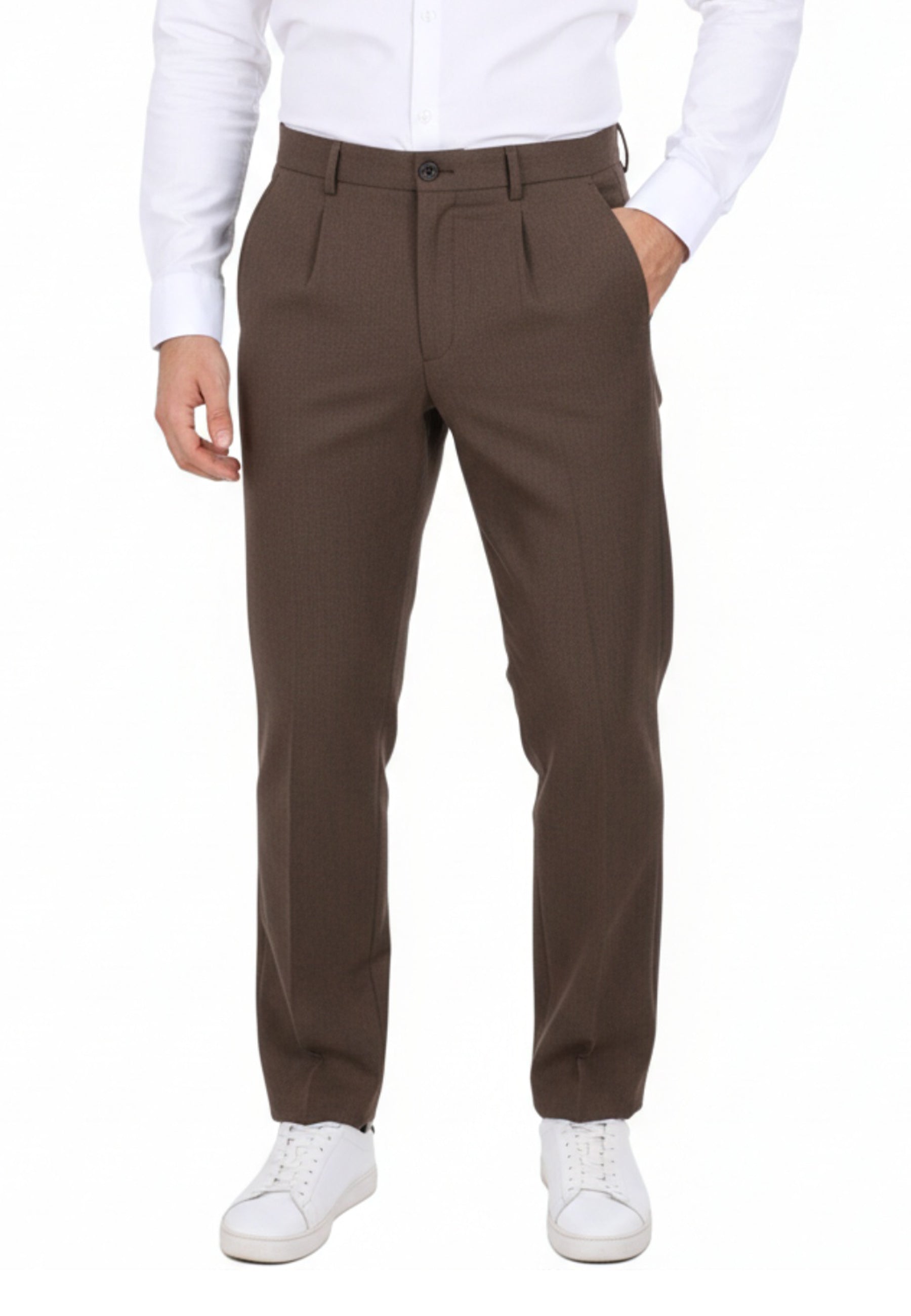 Pantaloni Marrone Sseinse