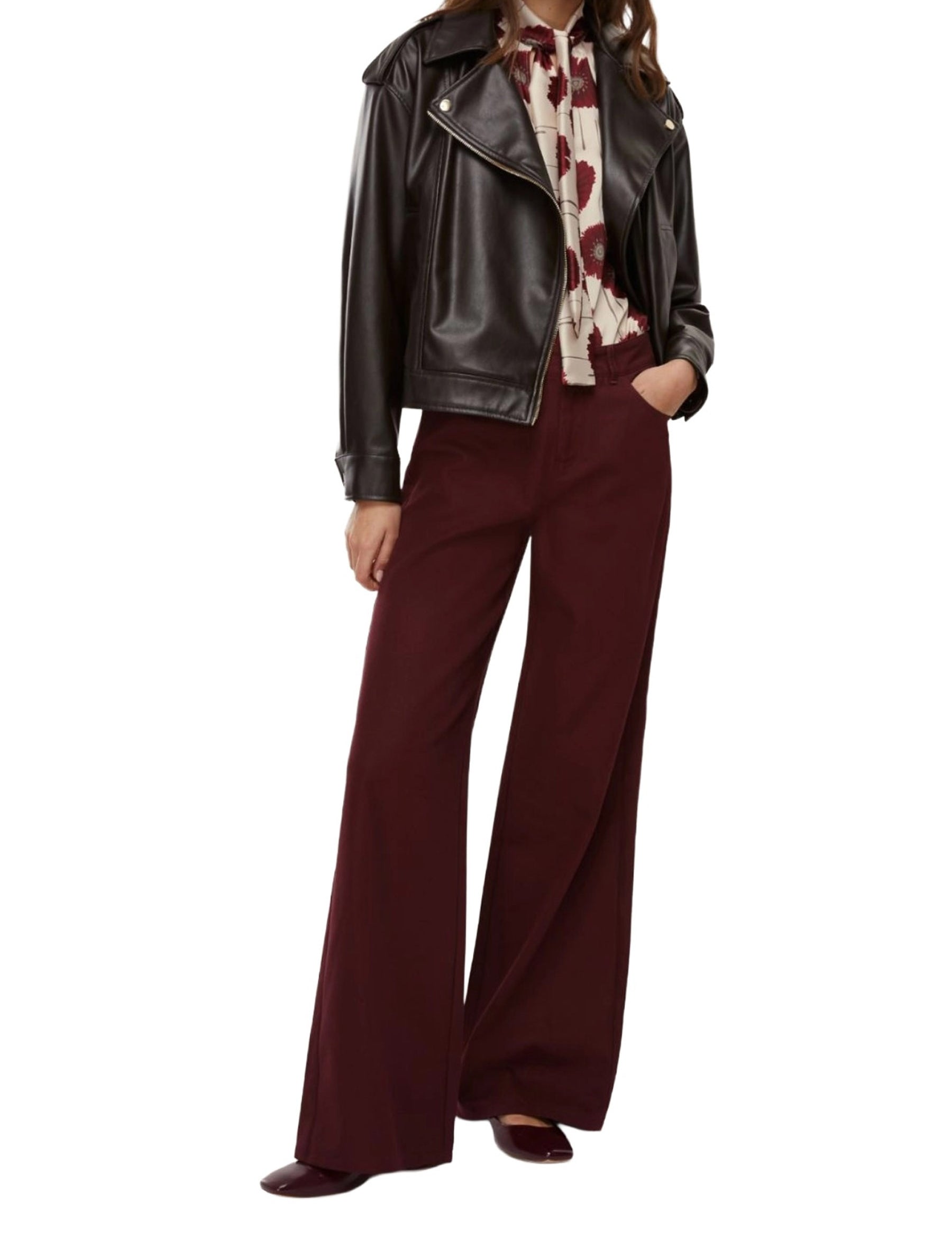 Pantaloni Bordeaux Emme Marella