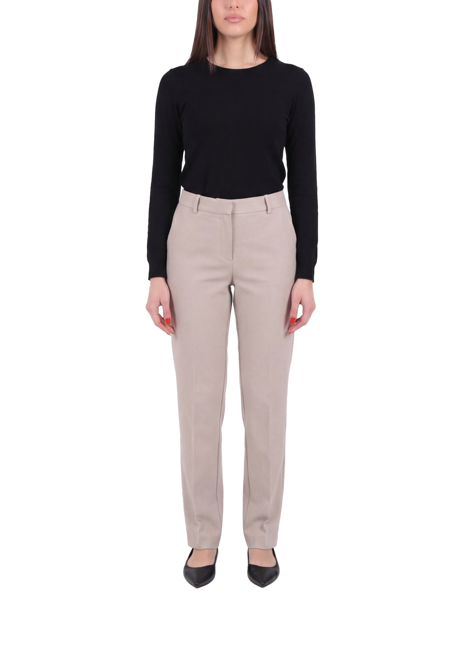 Pantaloni Beige Emme Marella