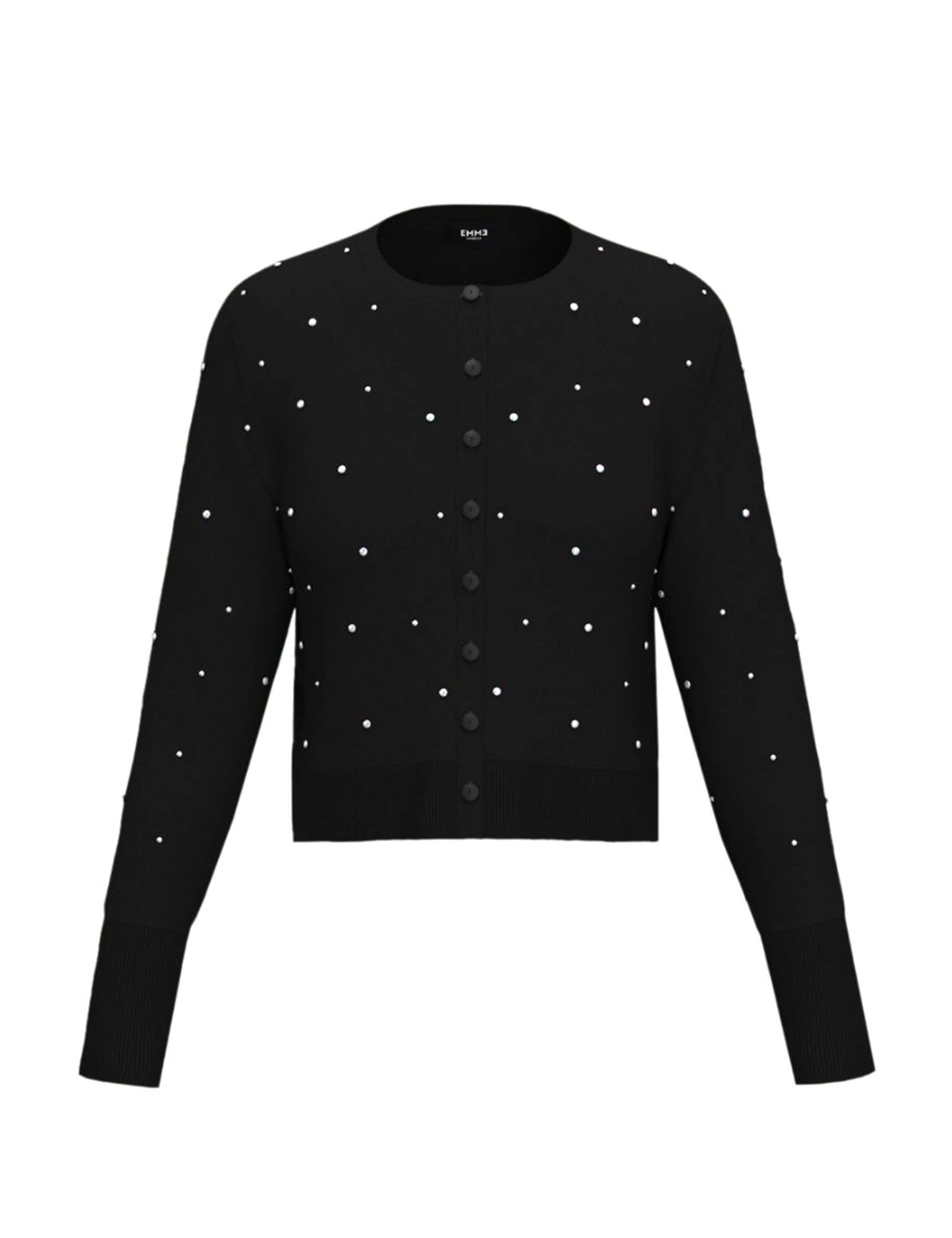 Cardigan Nero Emme Marella