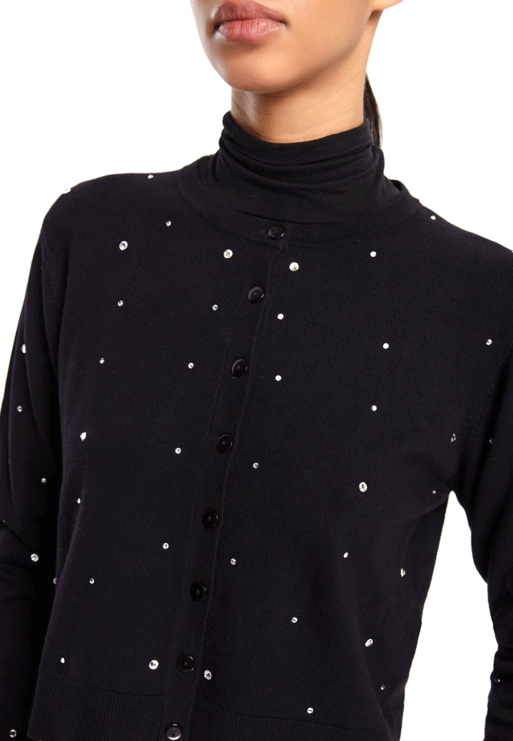 Cardigan Nero Emme Marella