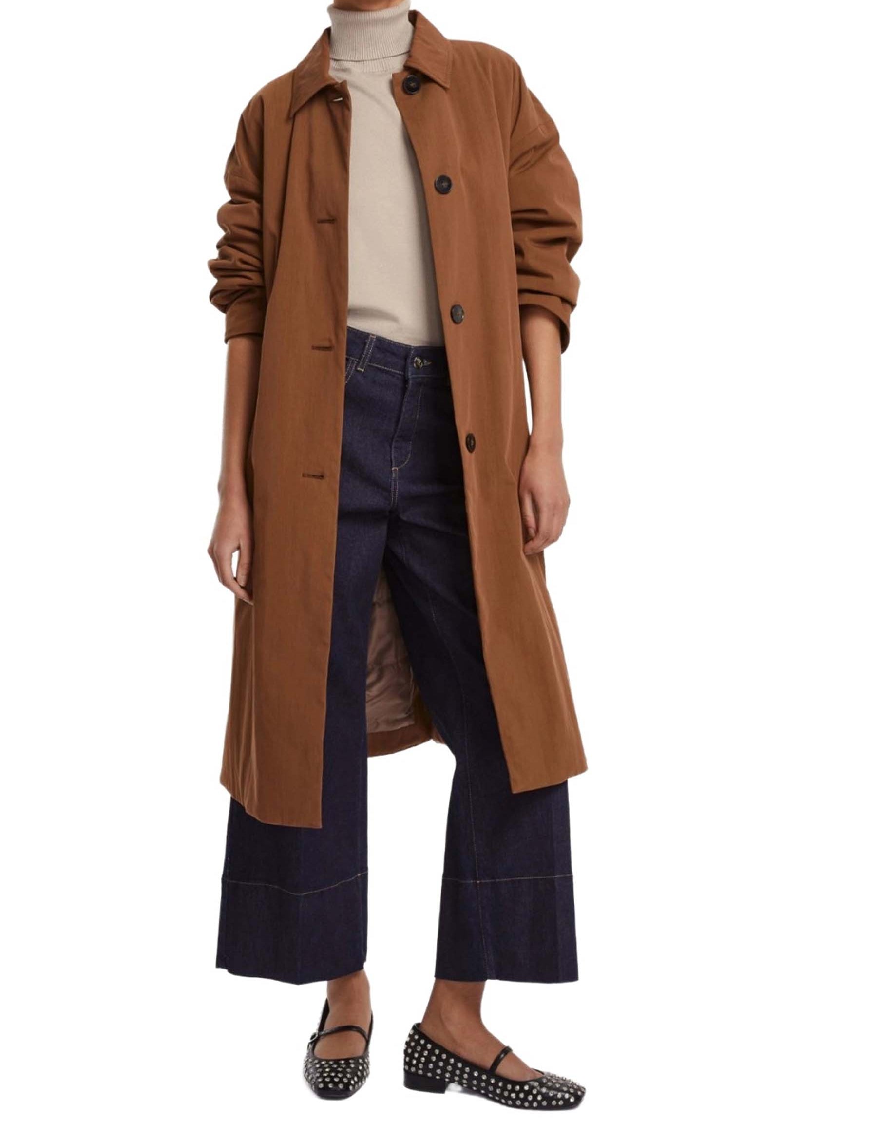 Maglia a collo alto Beige Emme Marella