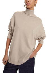 Maglia a collo alto Beige Emme Marella