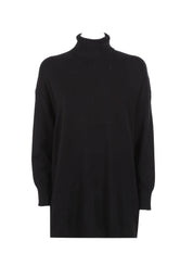 Maglia a collo alto Nero Emme Marella