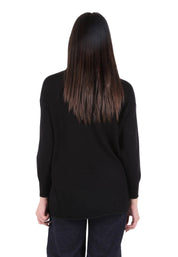 Maglia a collo alto Nero Emme Marella