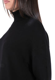 Maglia a collo alto Nero Emme Marella